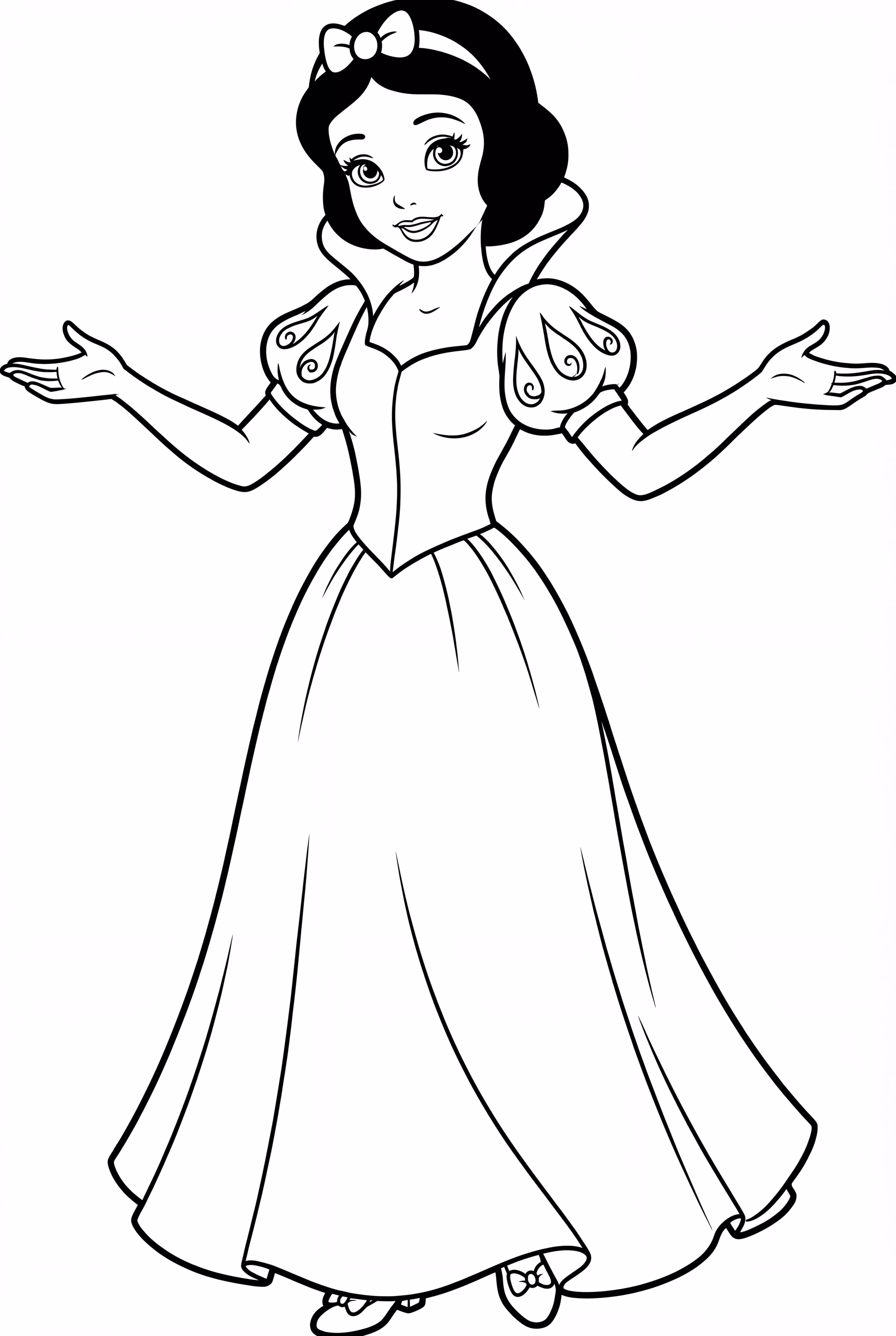 Snow White's Story of Kindness and Bravery