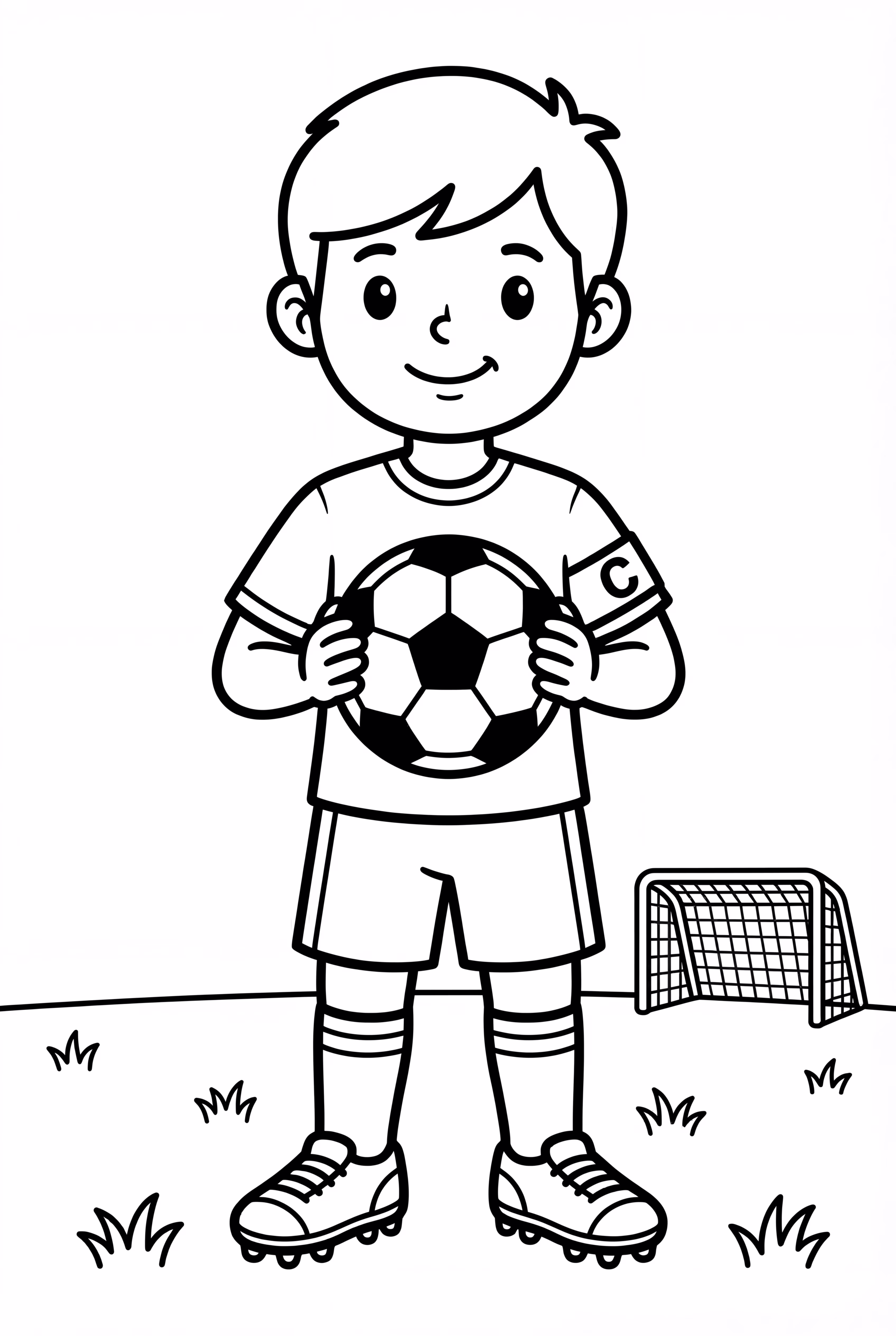 Soccer Player Team Captain