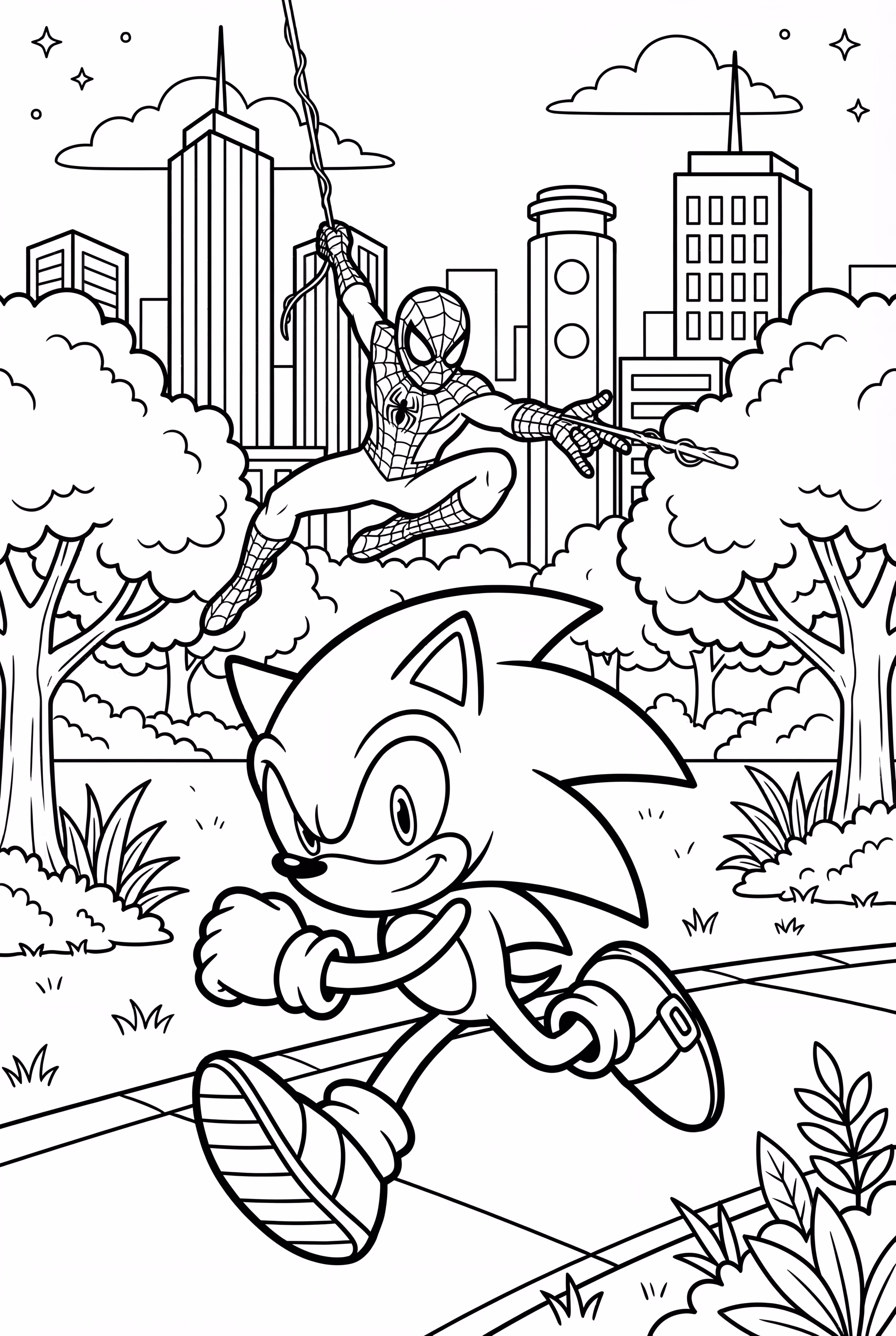 索尼克与蜘蛛侠