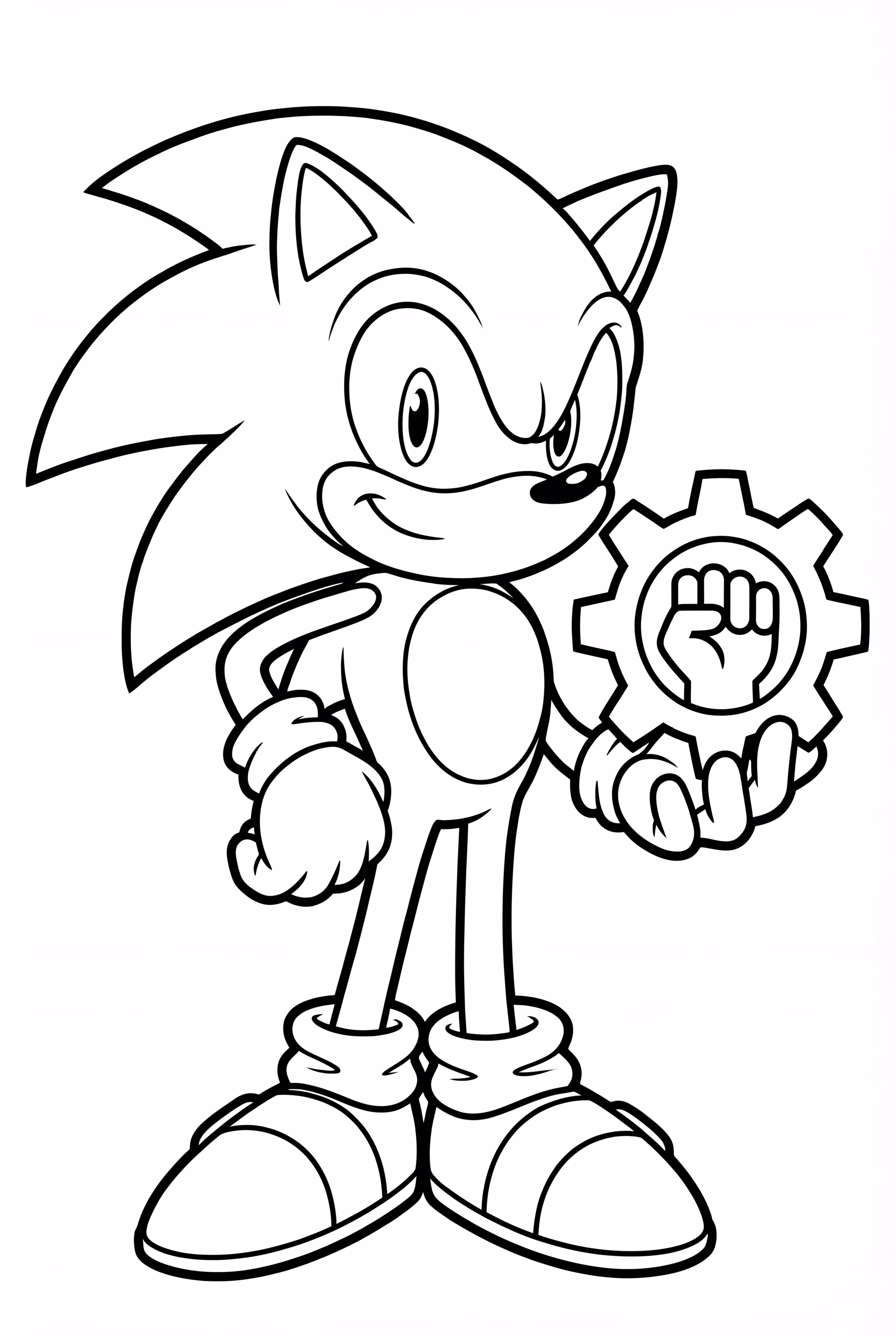 Sonic Forces Avatar With Custom Gear