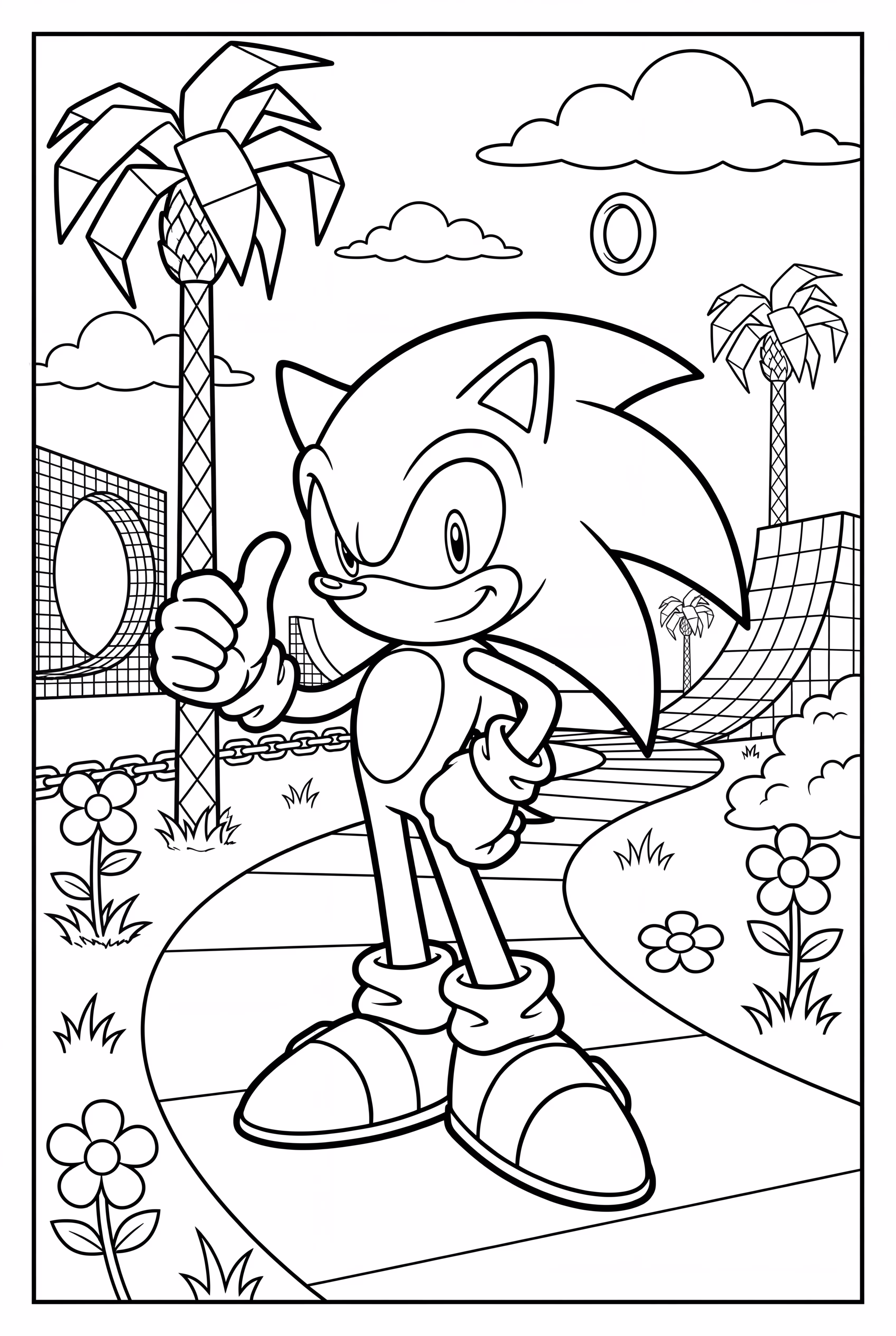 sonic smiling in green hill zone-2