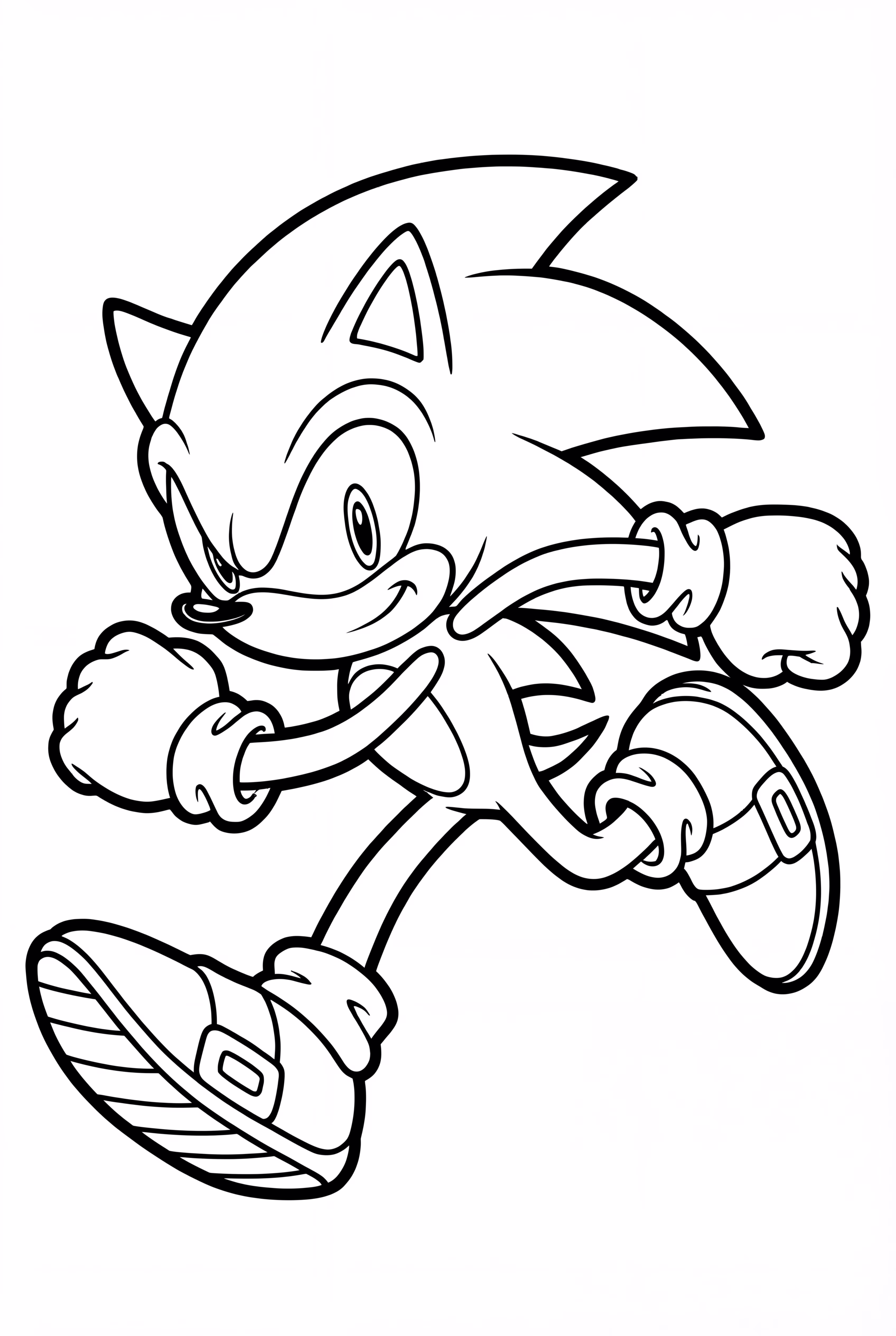 Sonic Teaching Kids To Run Fast
