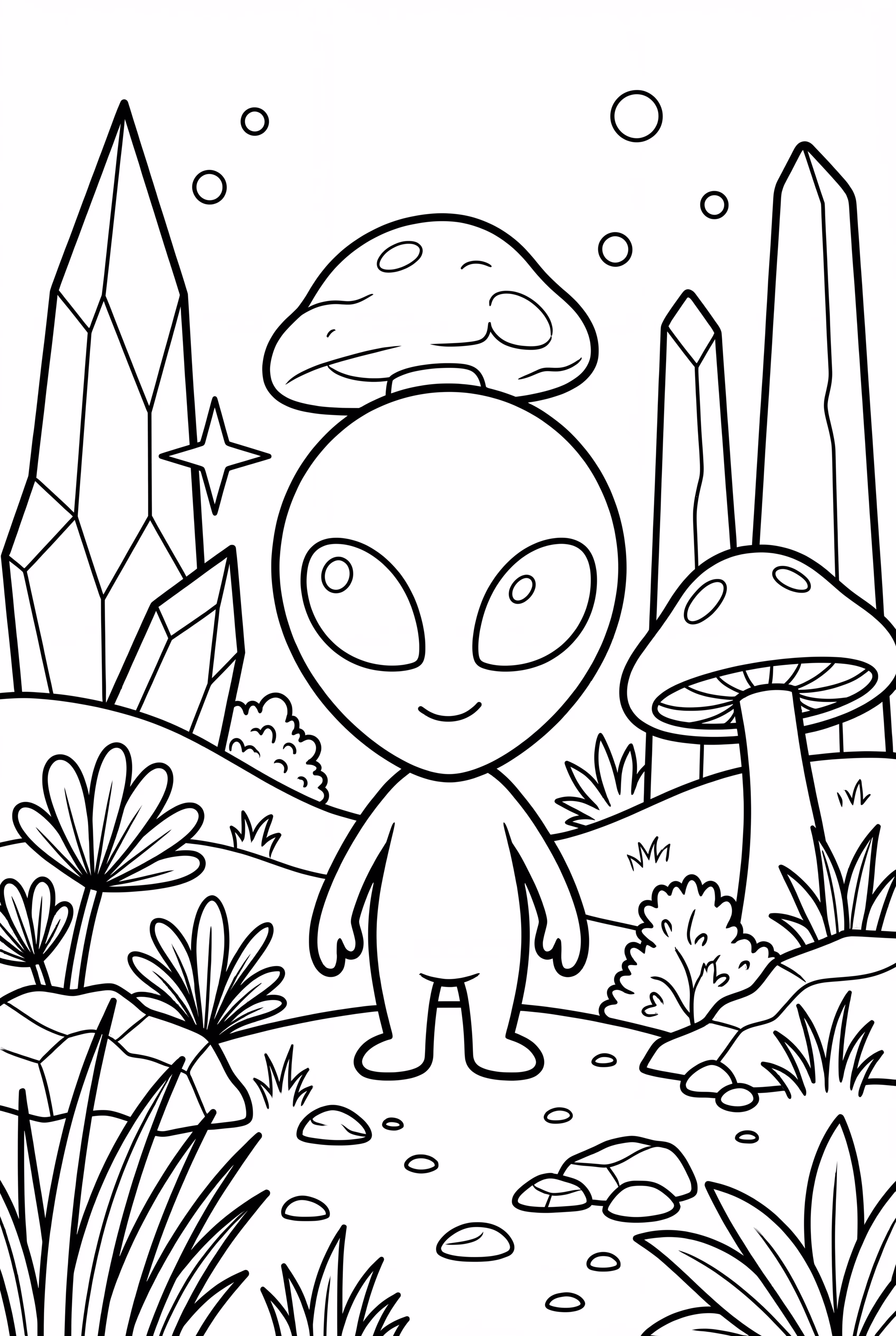 Space Alien Landscape