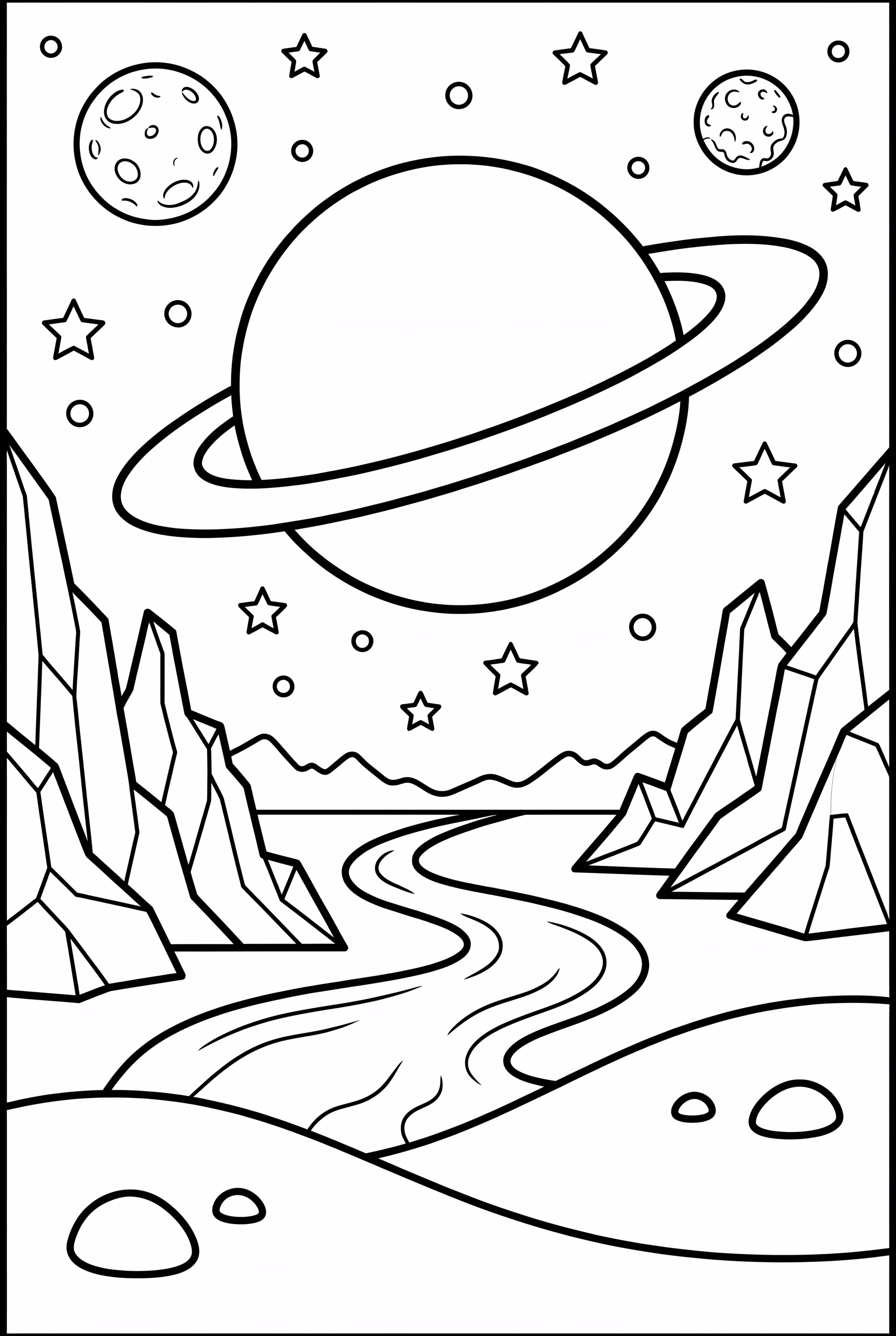 Space Alien Landscape