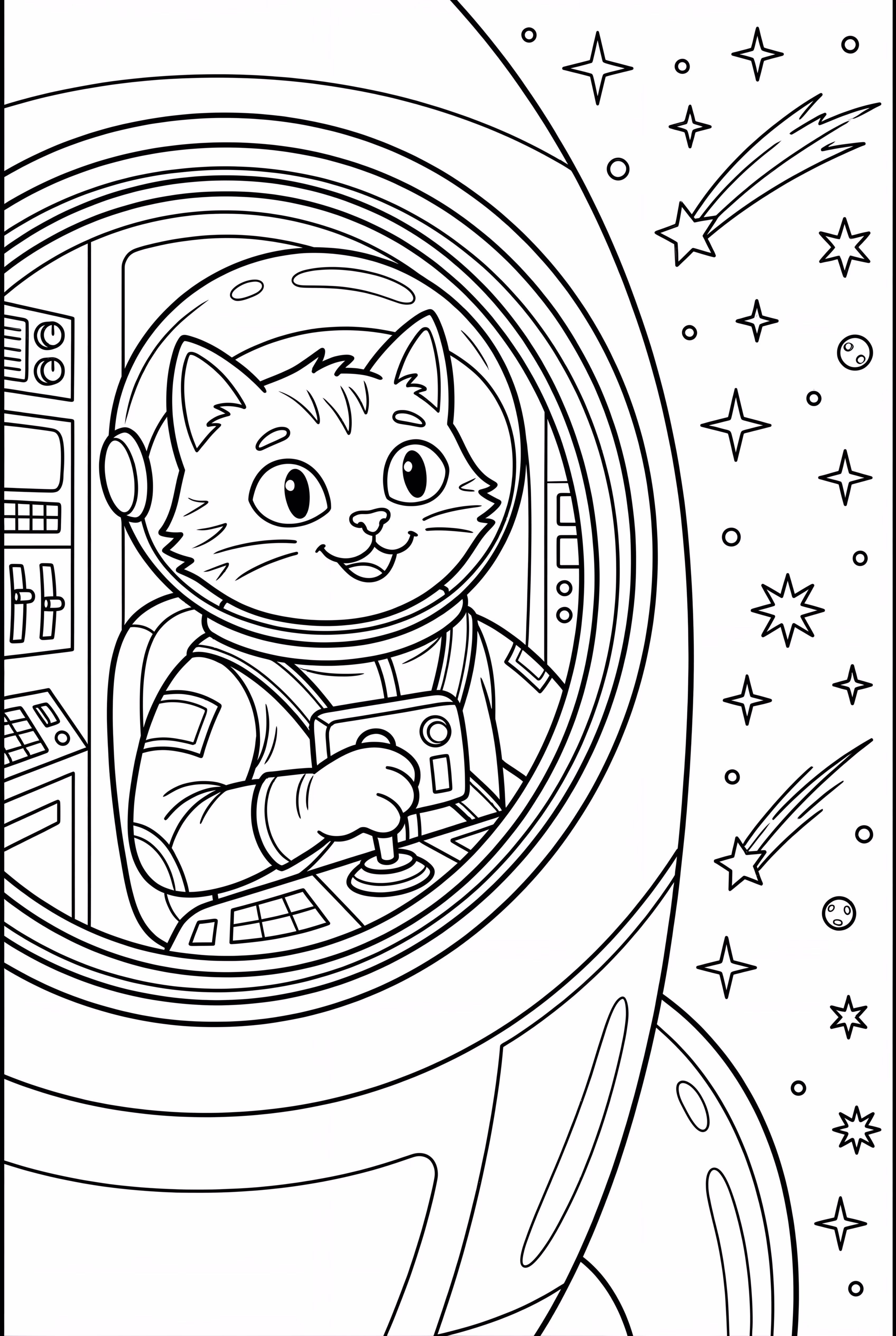 우주 고양이 로켓-2