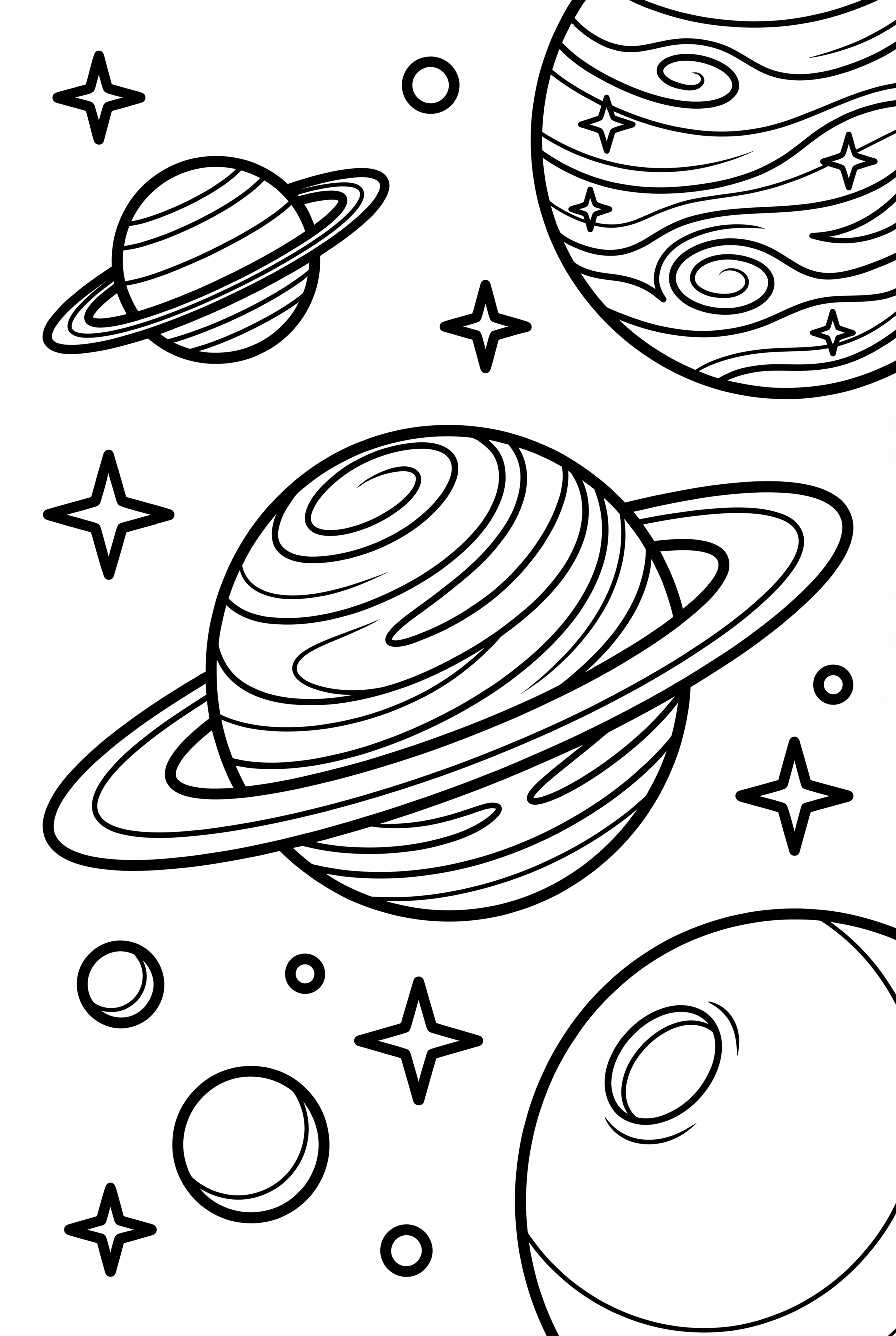 Space Planets Alignment