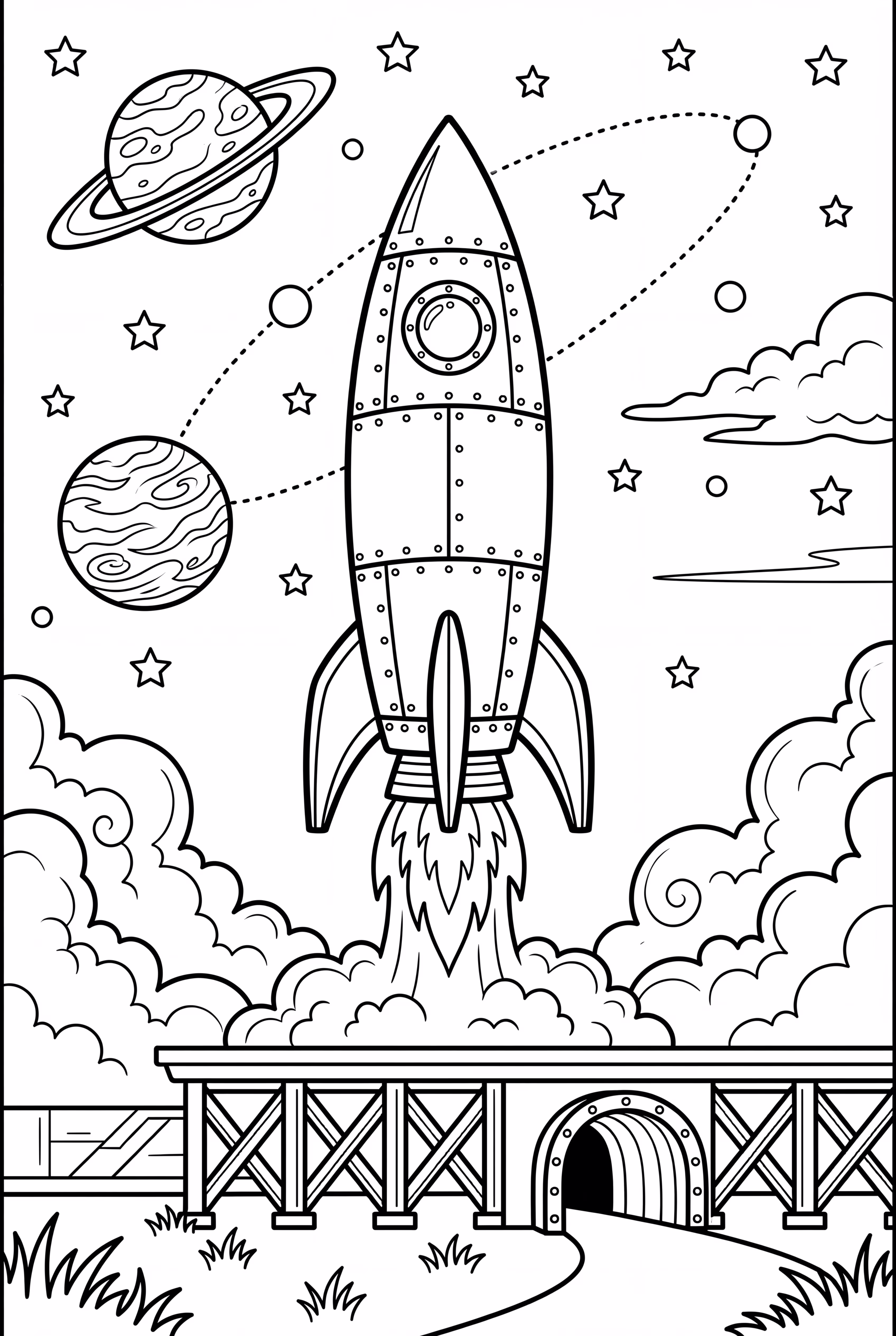 Space Rocket Launch-2