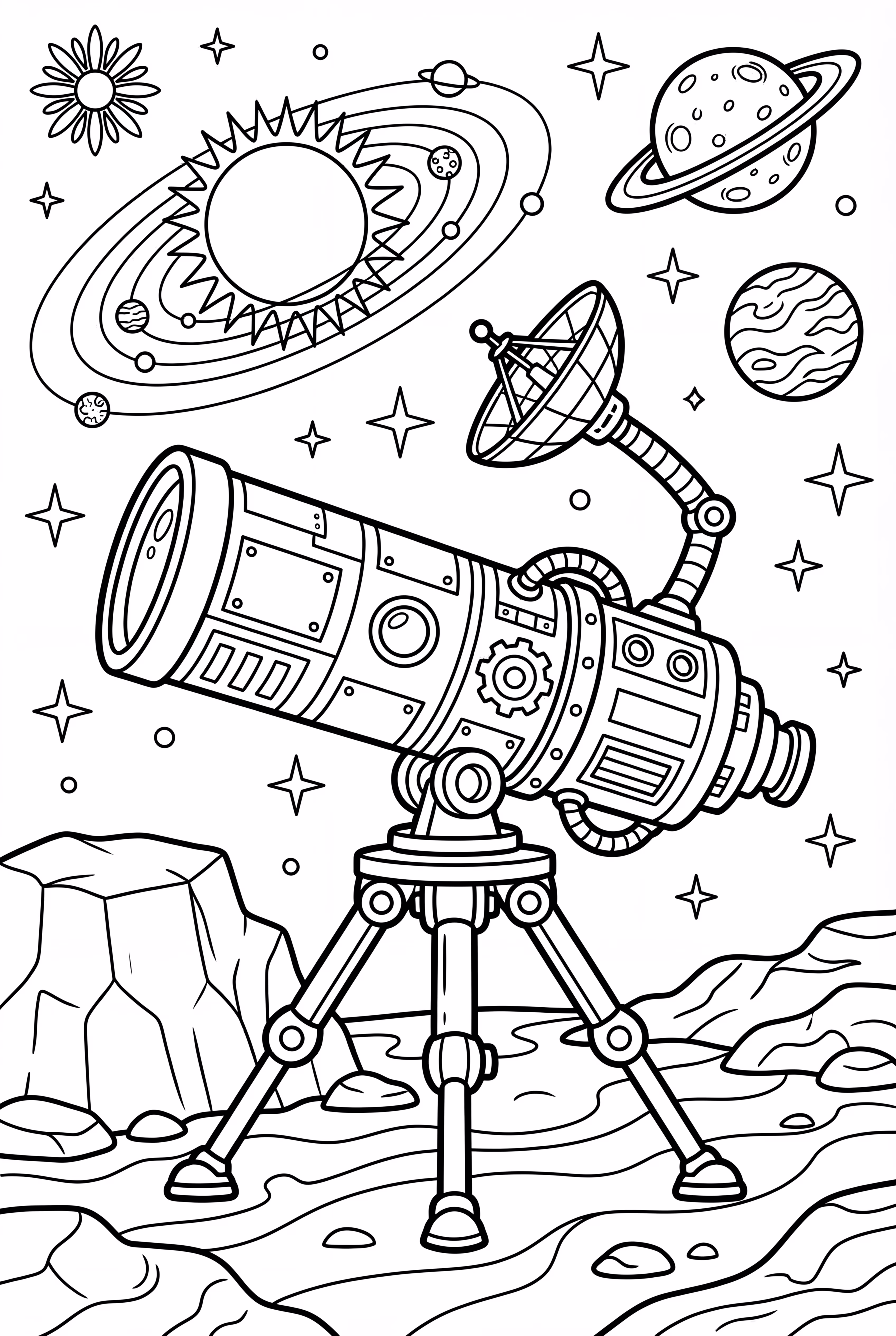 太空望远镜观察星星-2