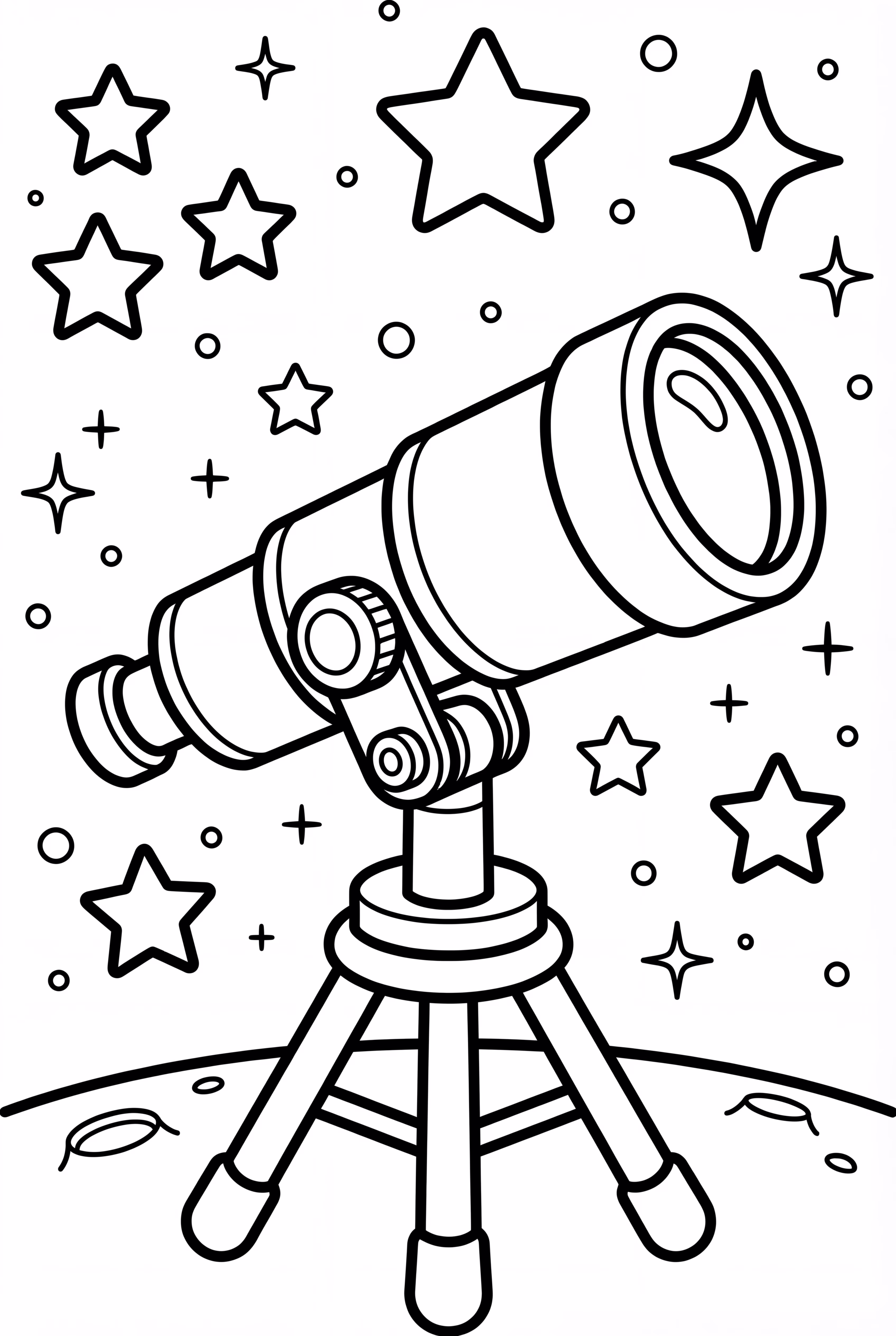 Space Telescope Observing Stars