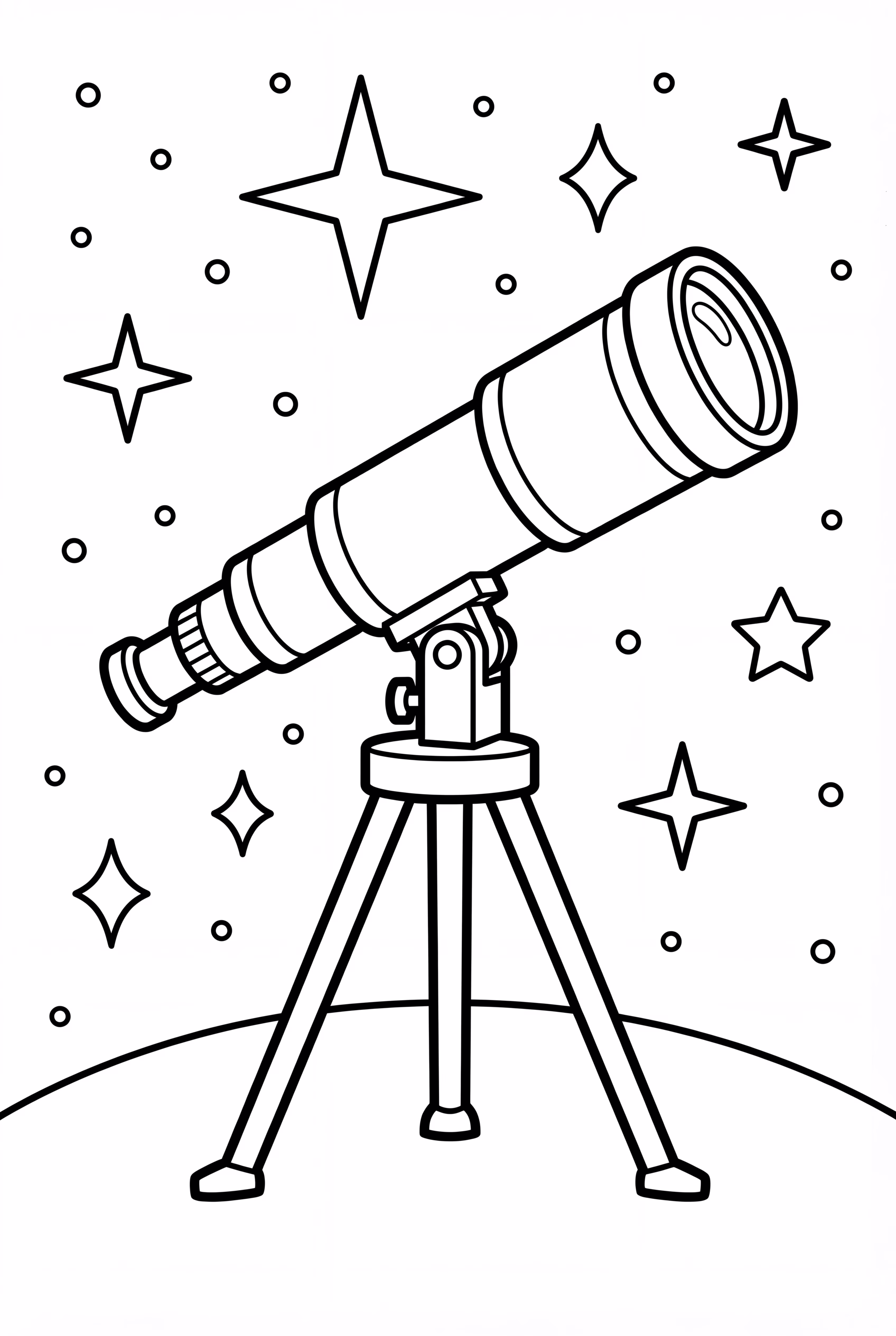 Space Telescope Observing Stars