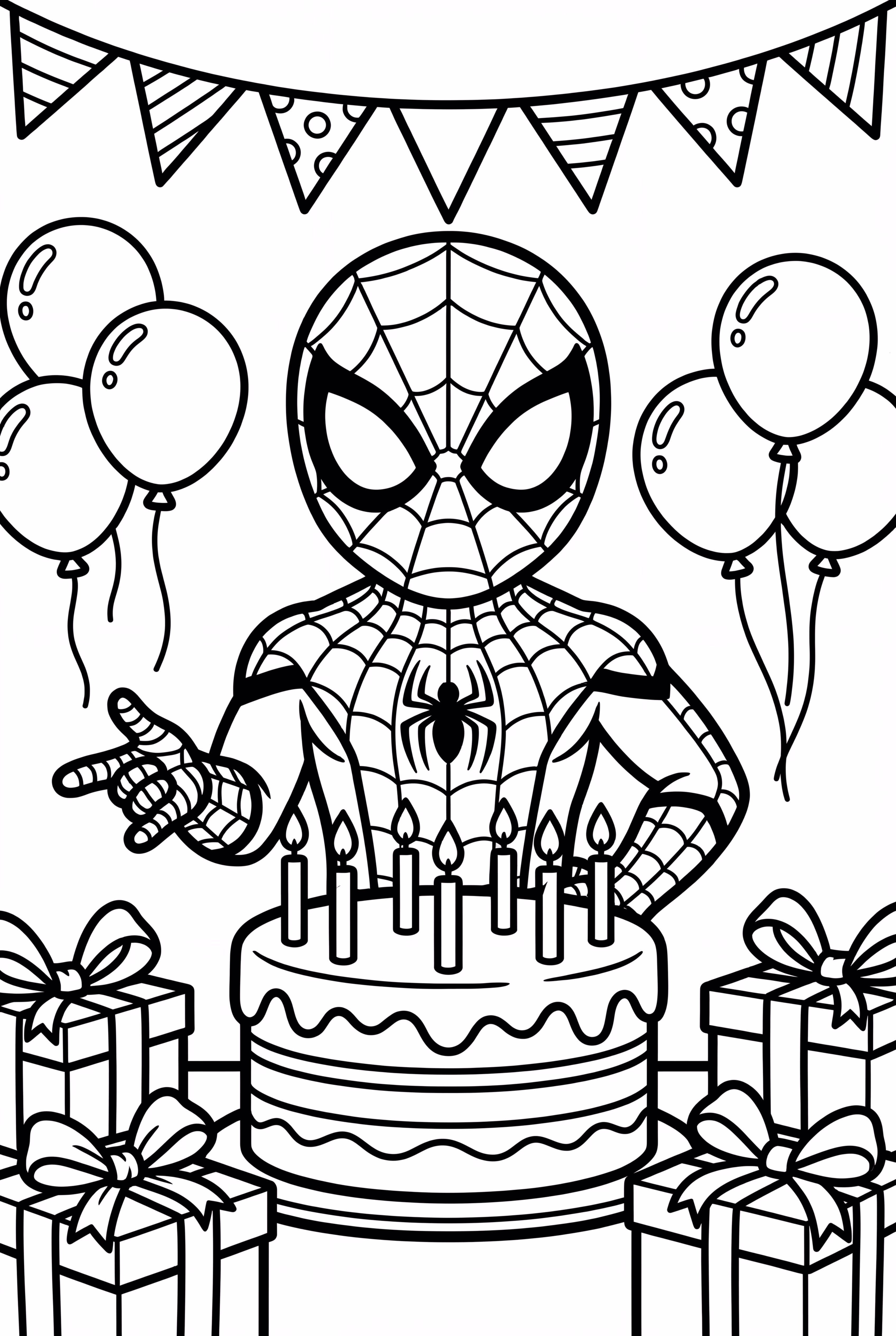 蜘蛛侠生日派对