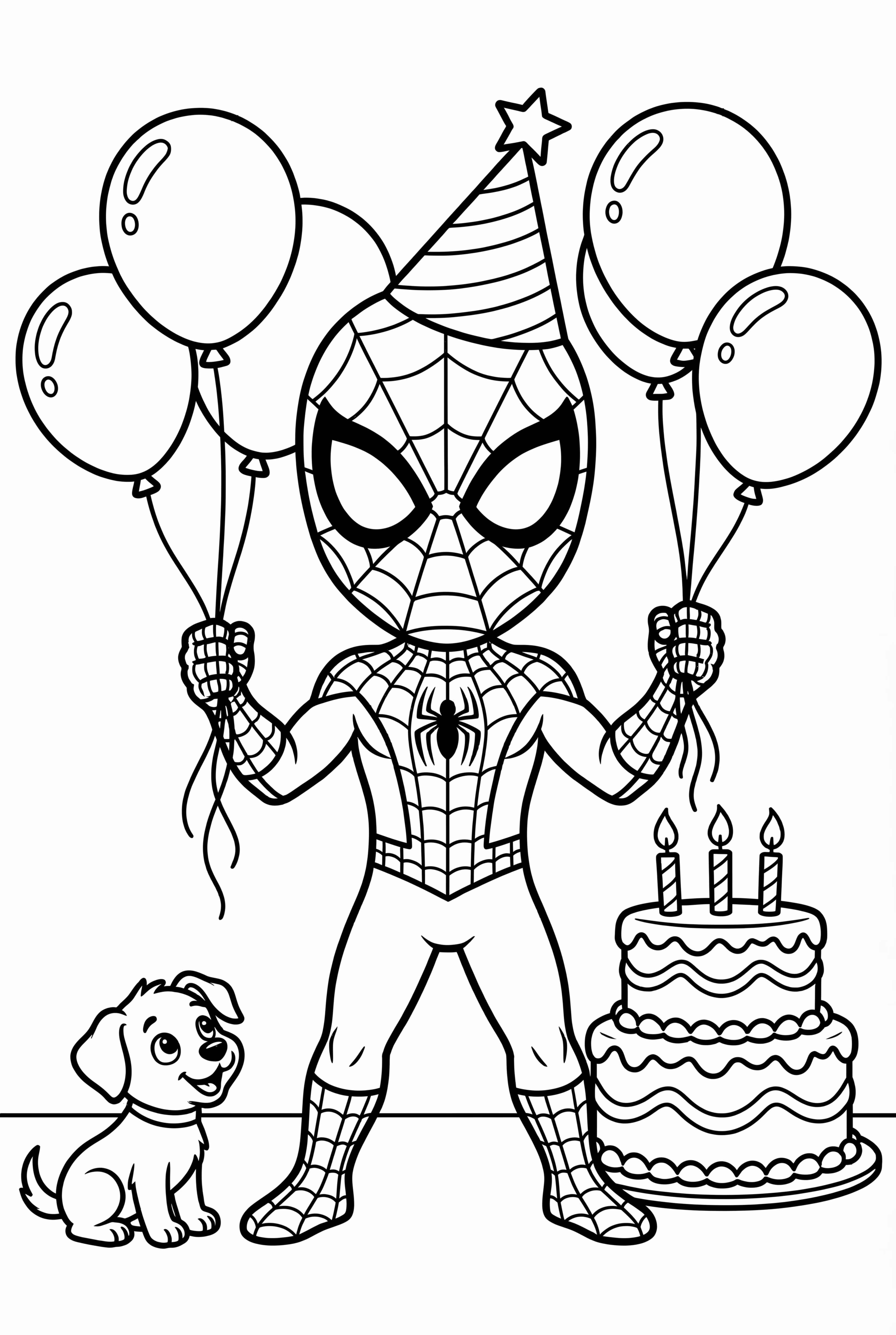 蜘蛛侠生日派对