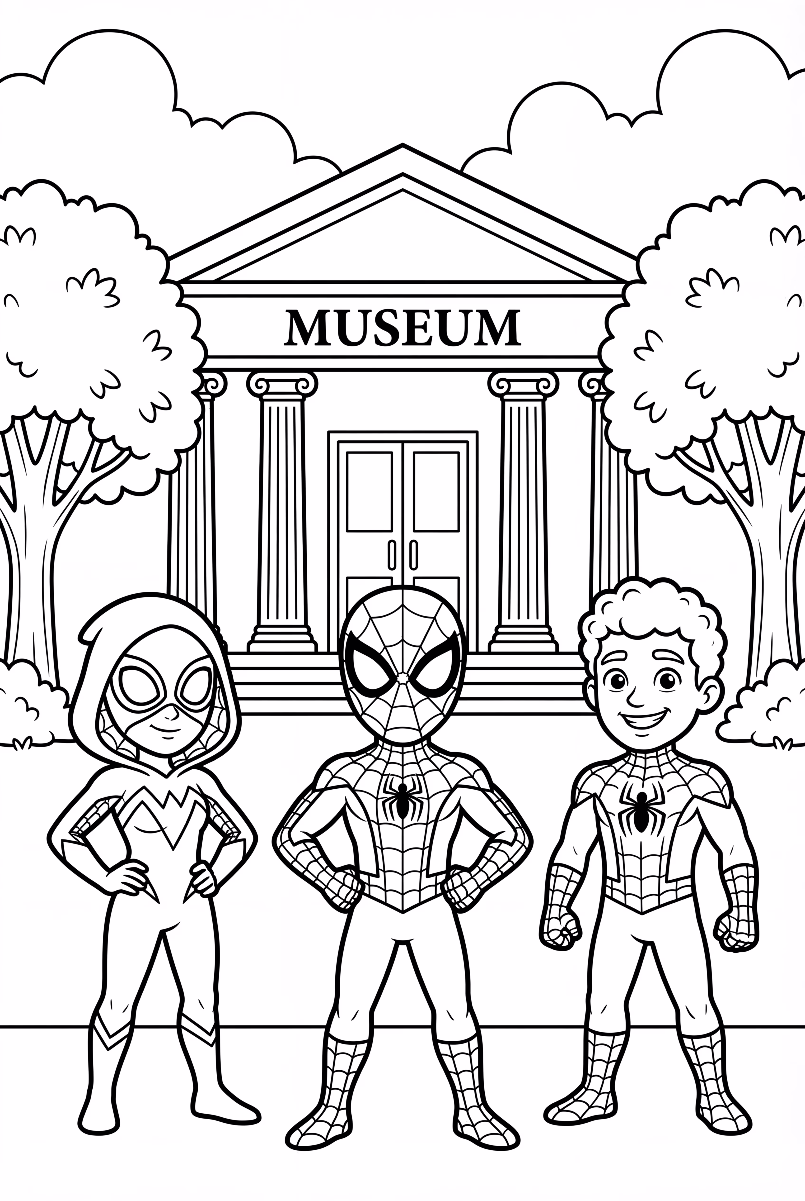 Spidey und seine unglaublichen Freunde beschützen das Museum