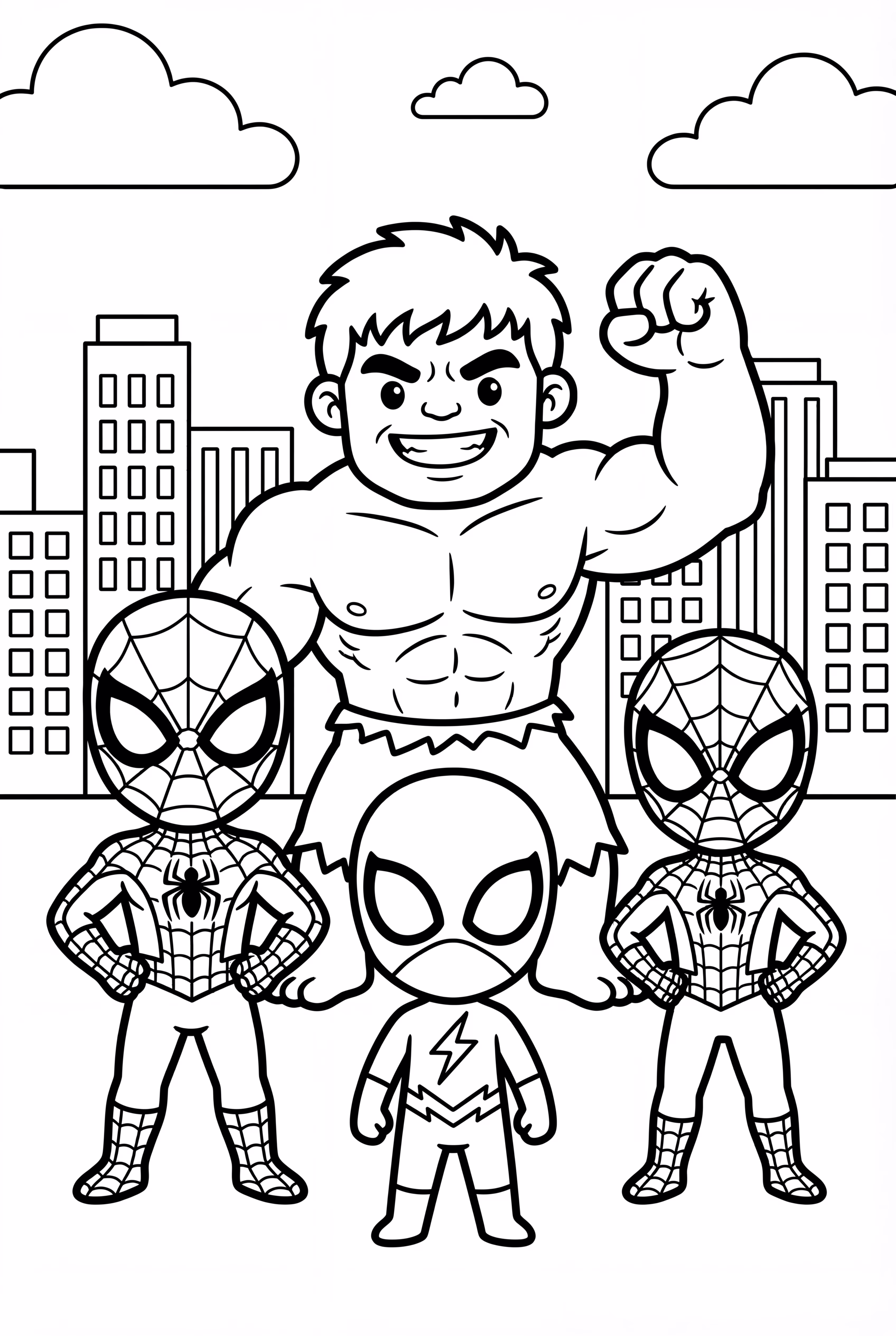 Spidey et ses incroyables amis font équipe avec Hulk