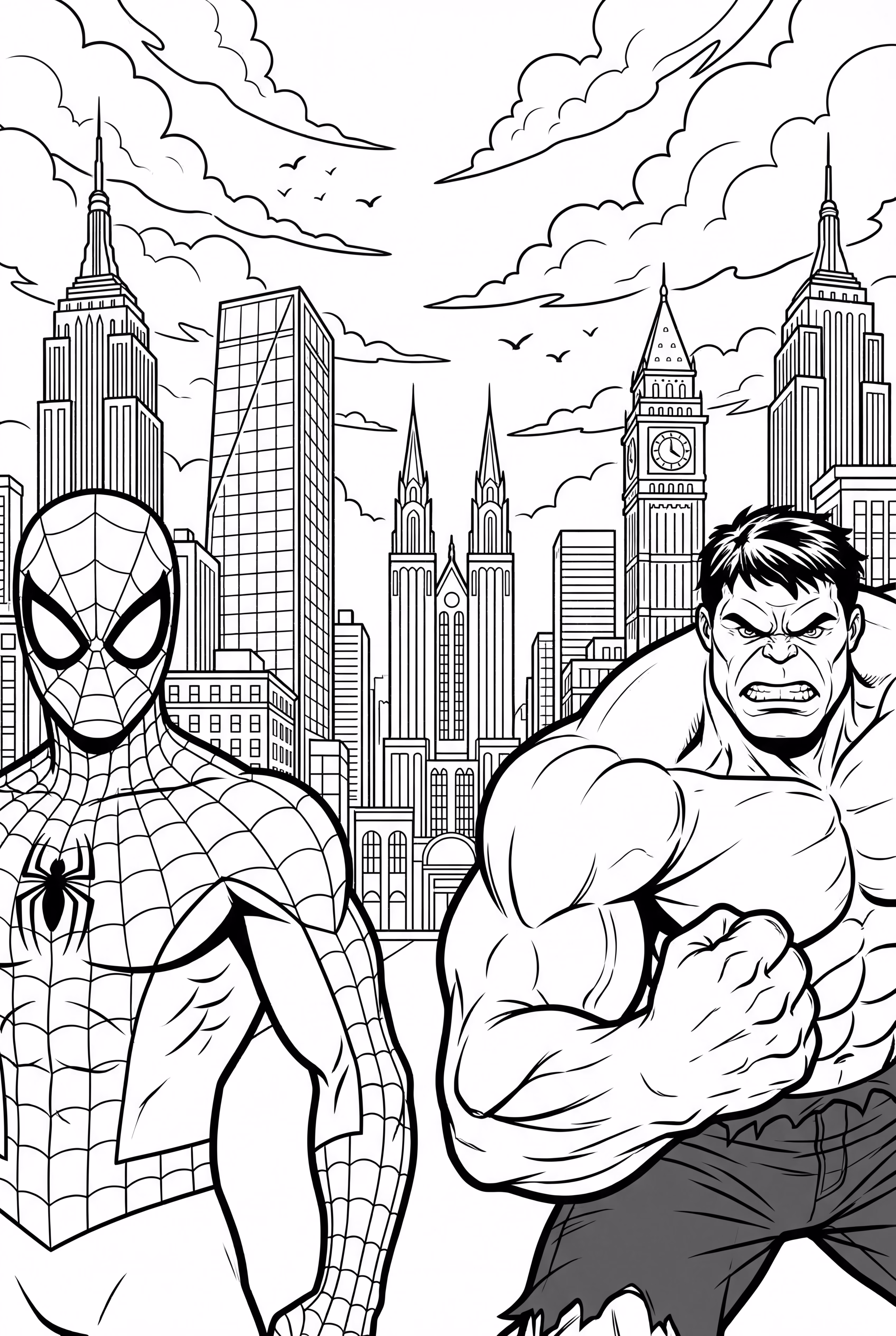 Spidey and Hulk Team Up