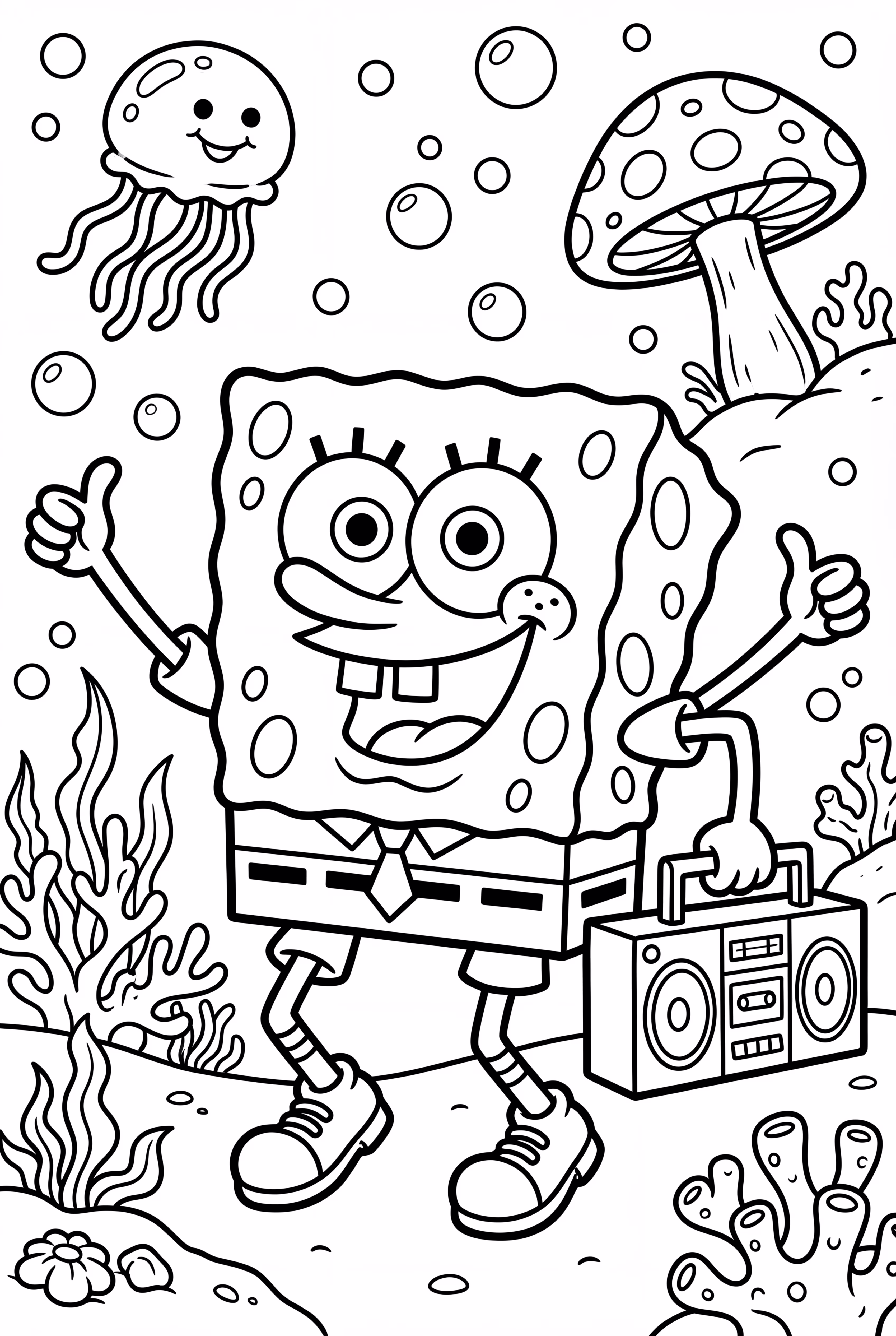 Spongebob Dancing in Bikini Bottom-2