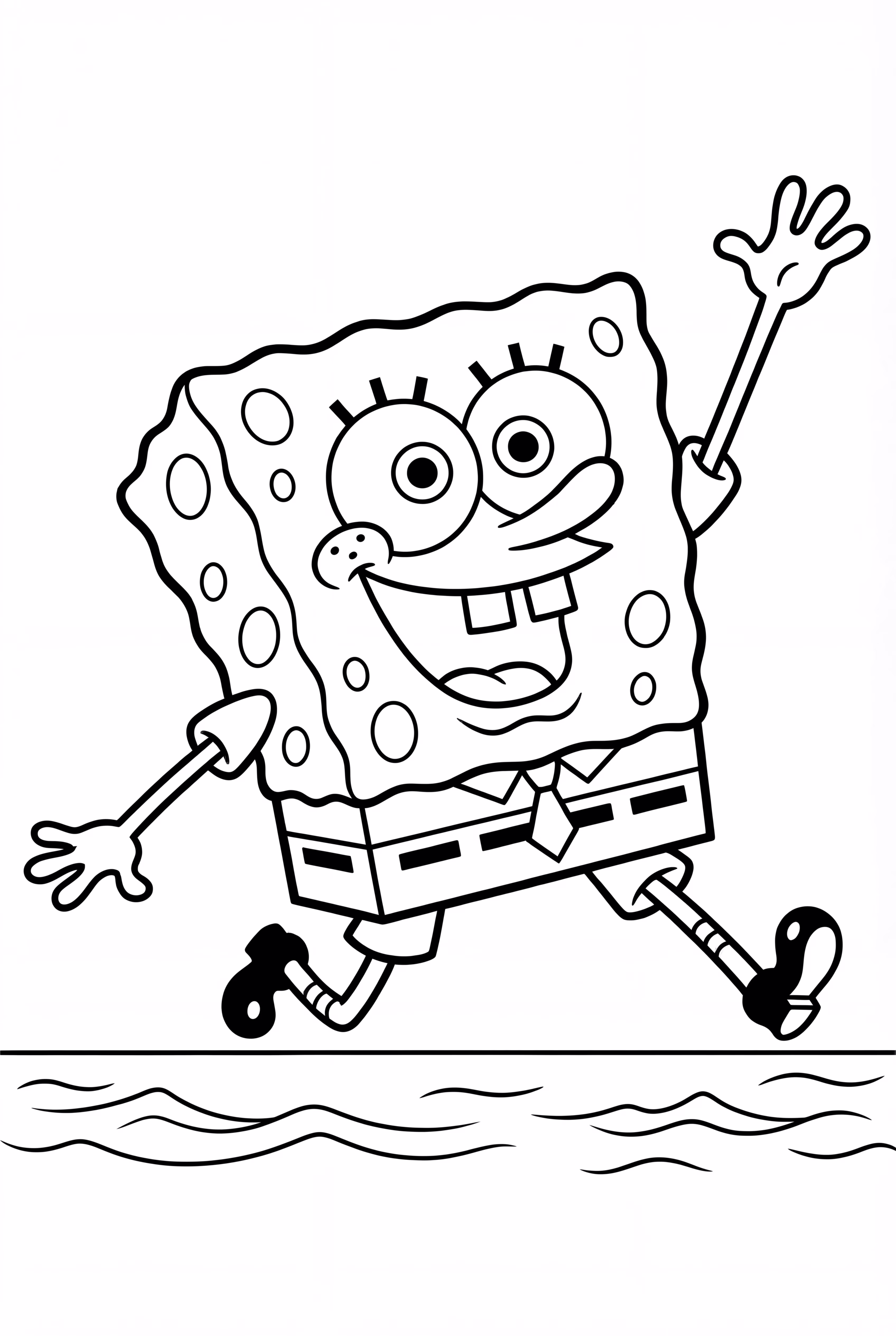 Spongebob Dancing in Bikini Bottom