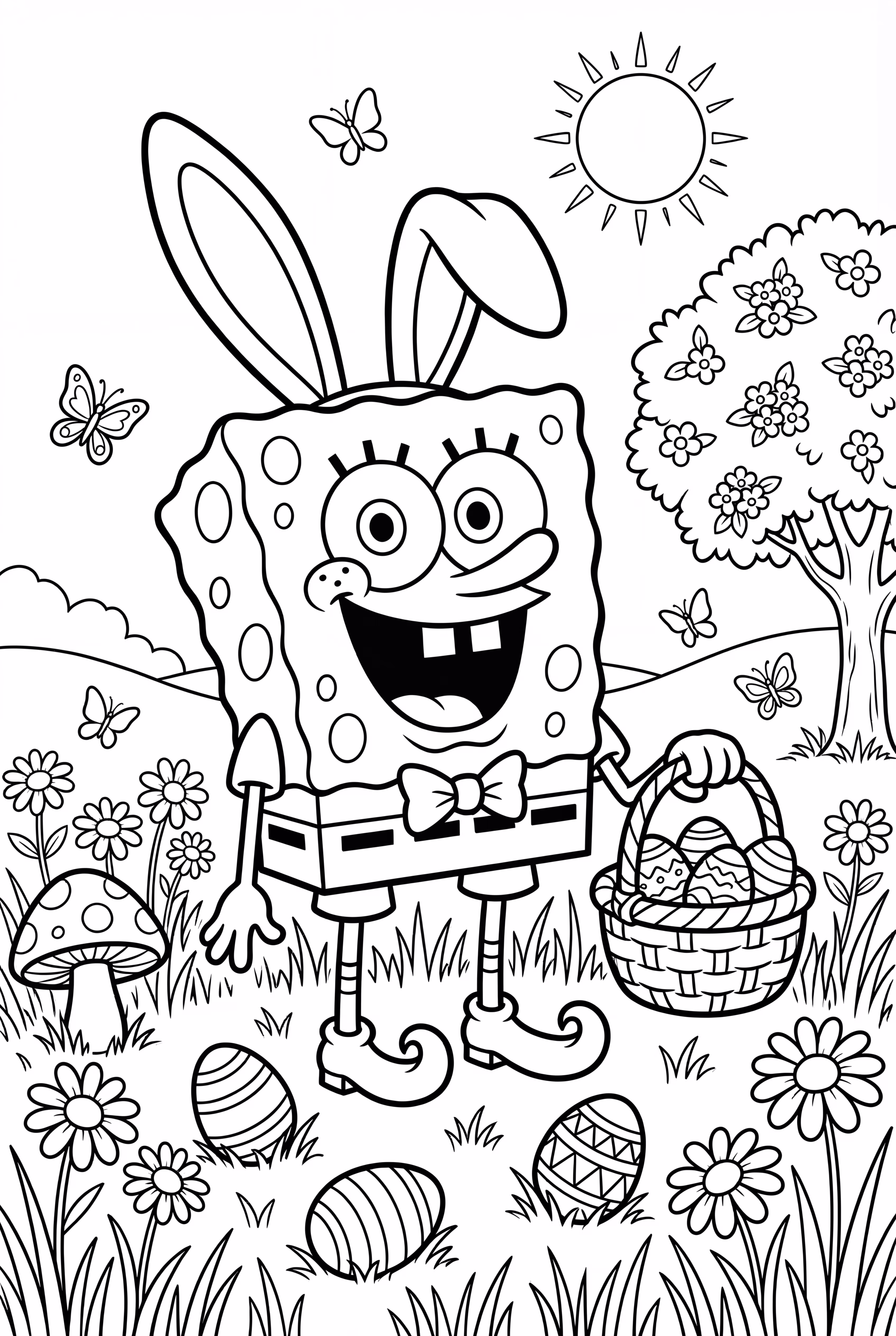 Spongebob Easter Bunny Adventure