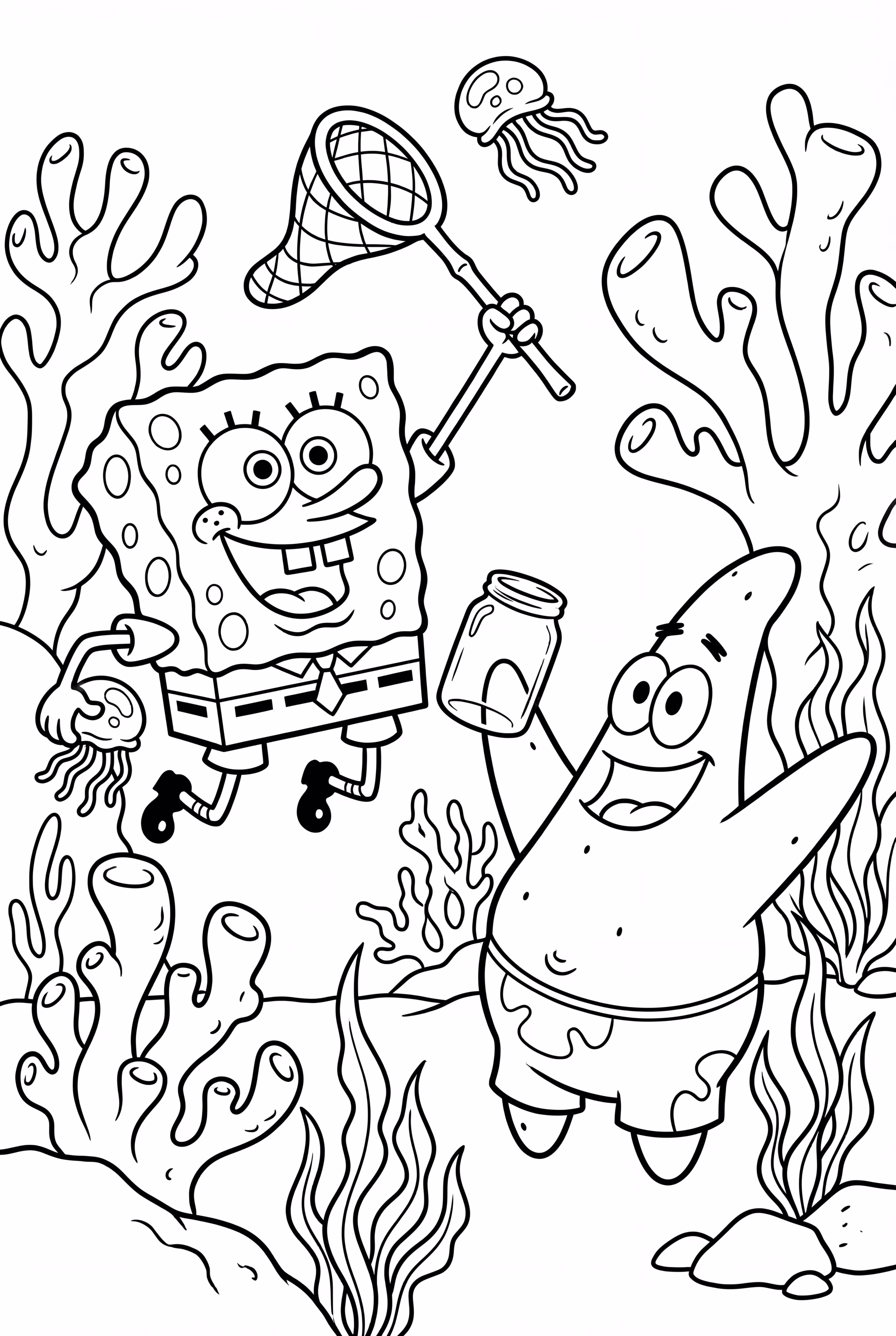 Spongebob Jellyfishing Adventure