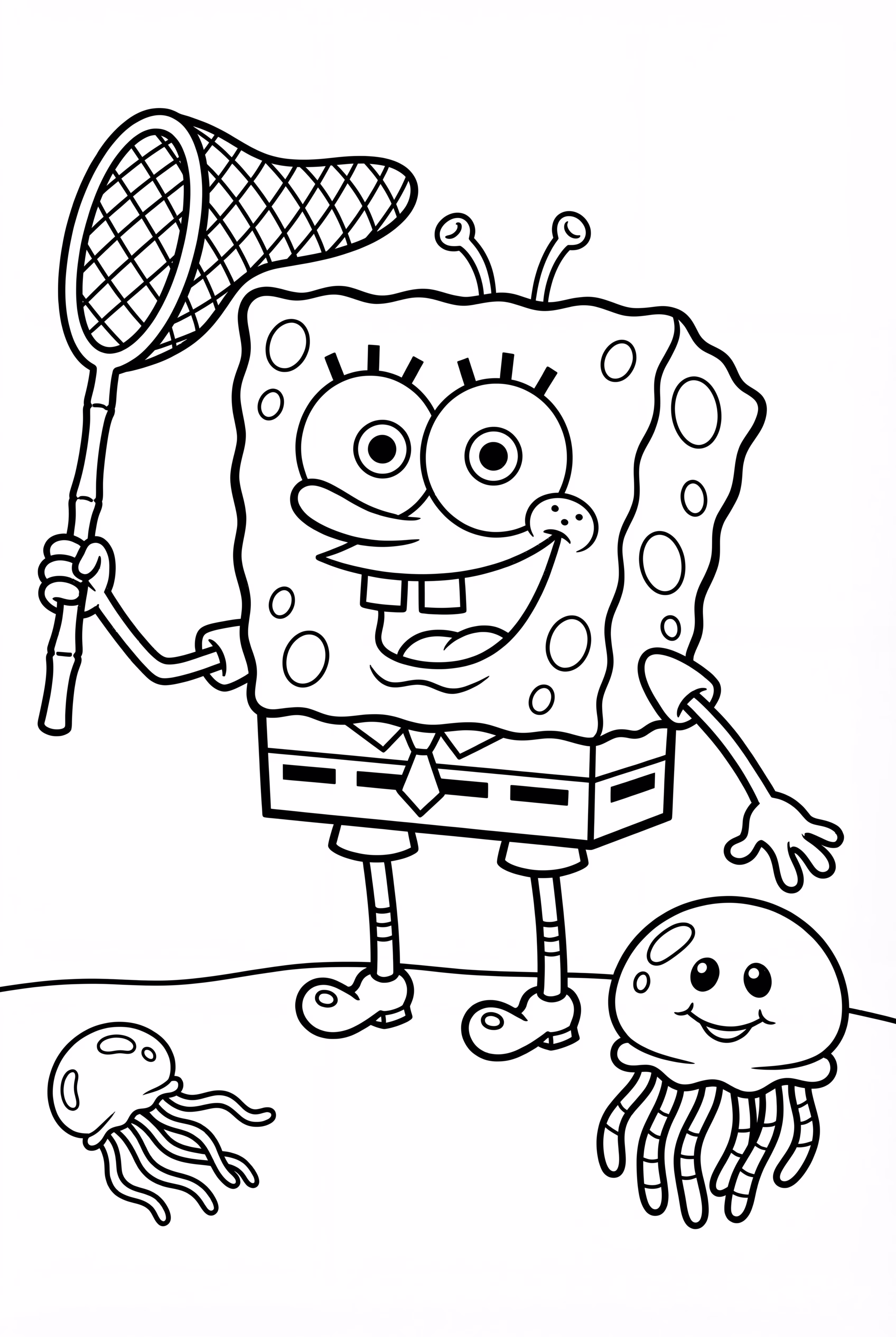 Spongebob Jellyfishing Adventure