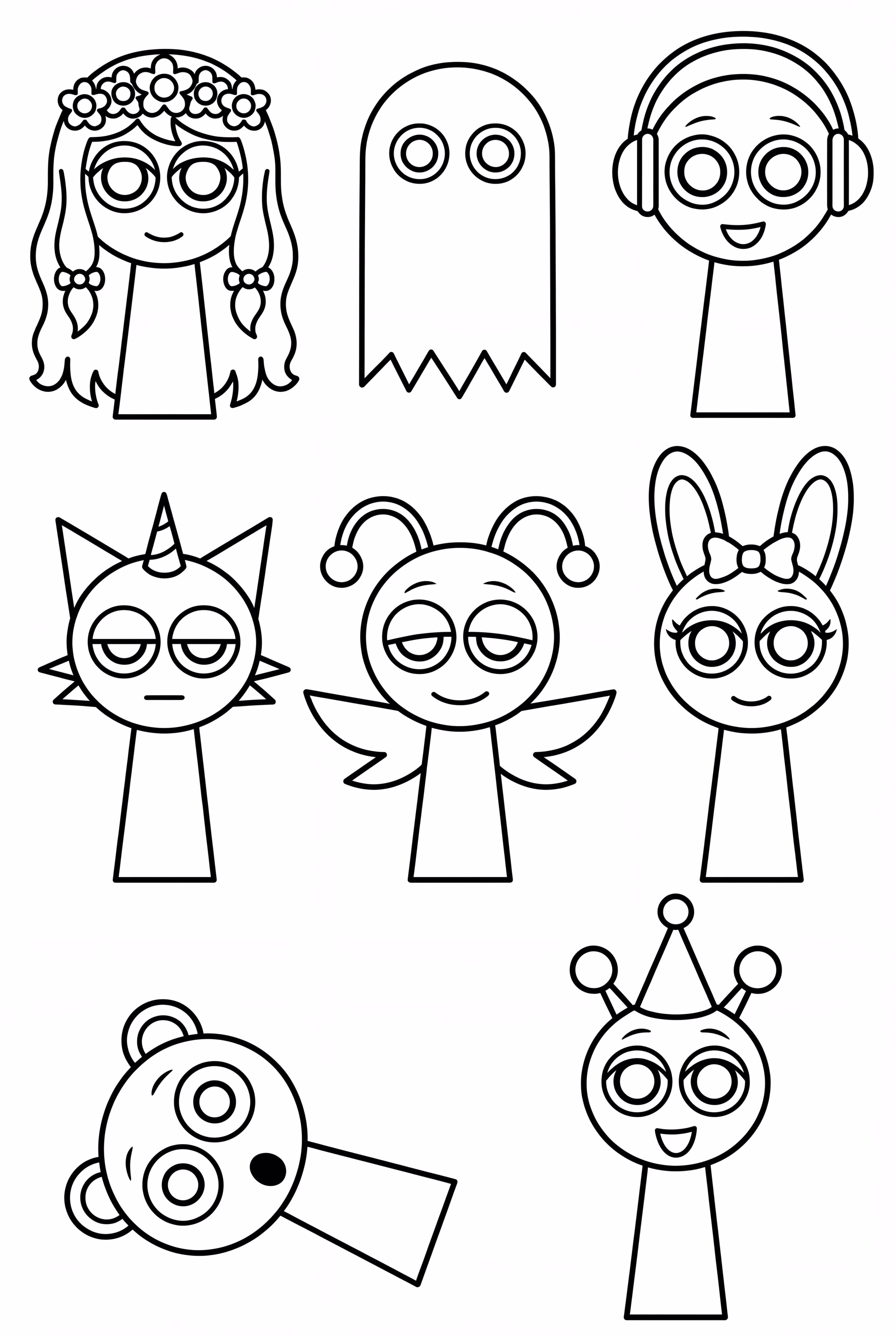 Sprunki Character Collection 1