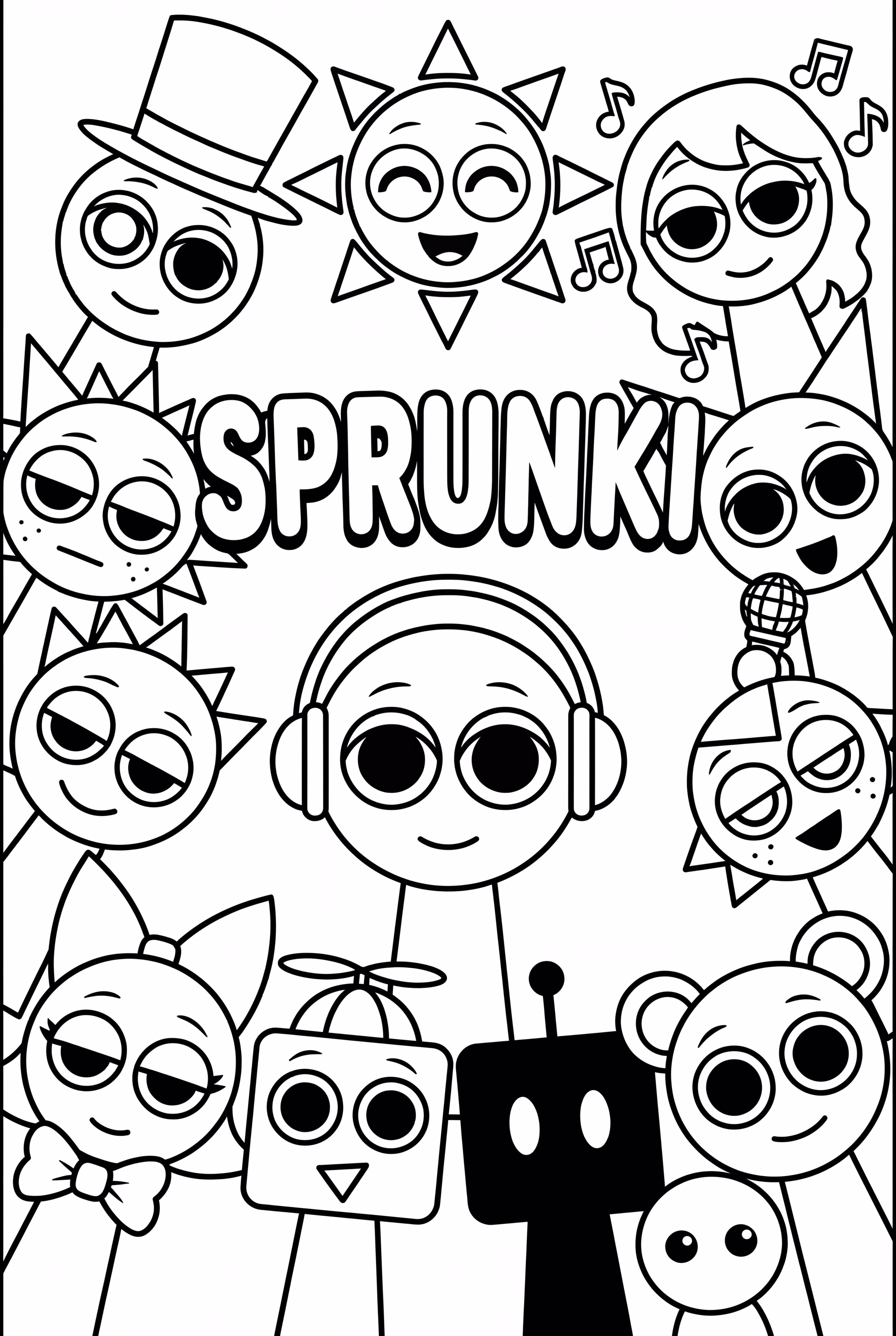 Sprunki Character Collection 2