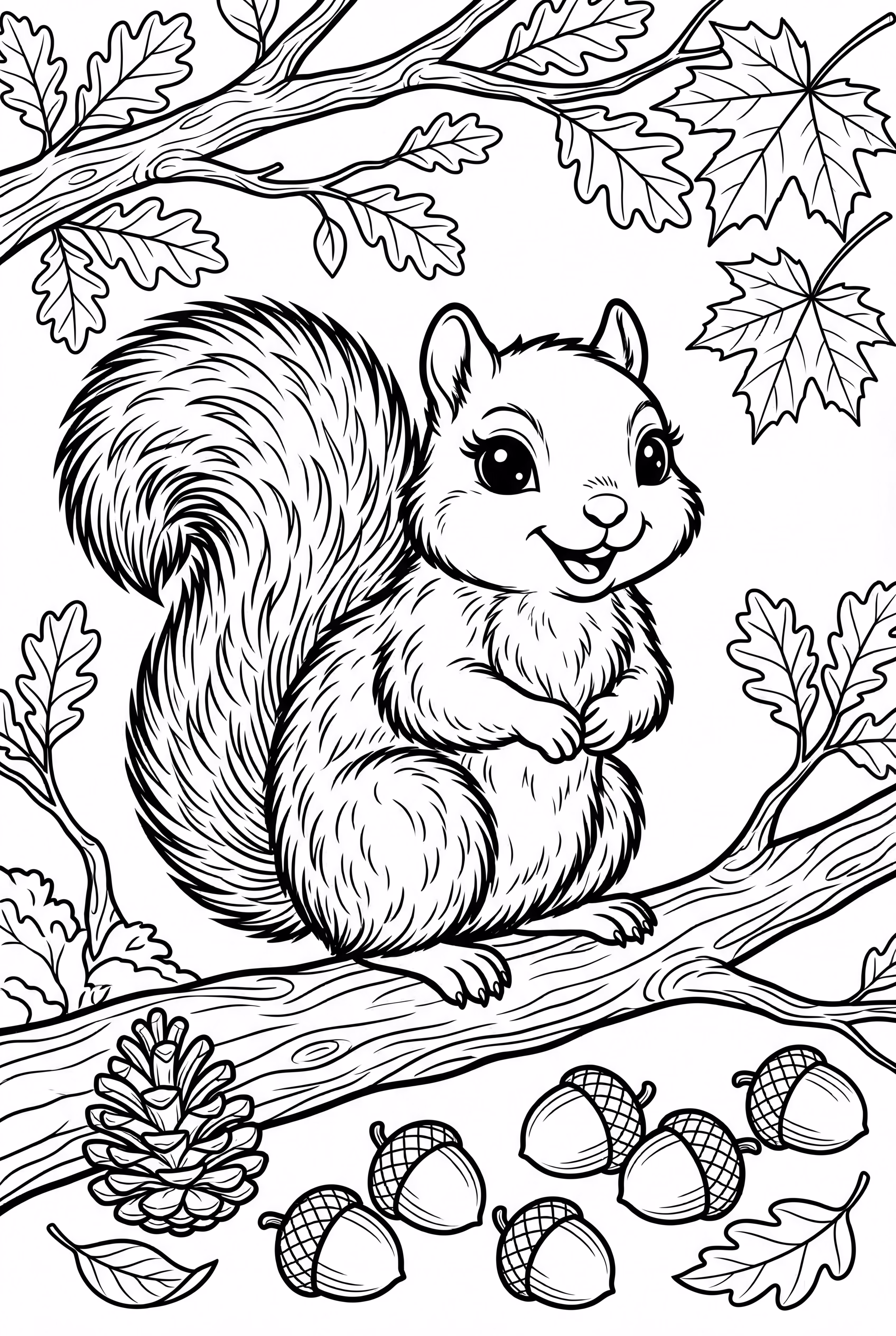 Squirrel and the Changing Seasons-2