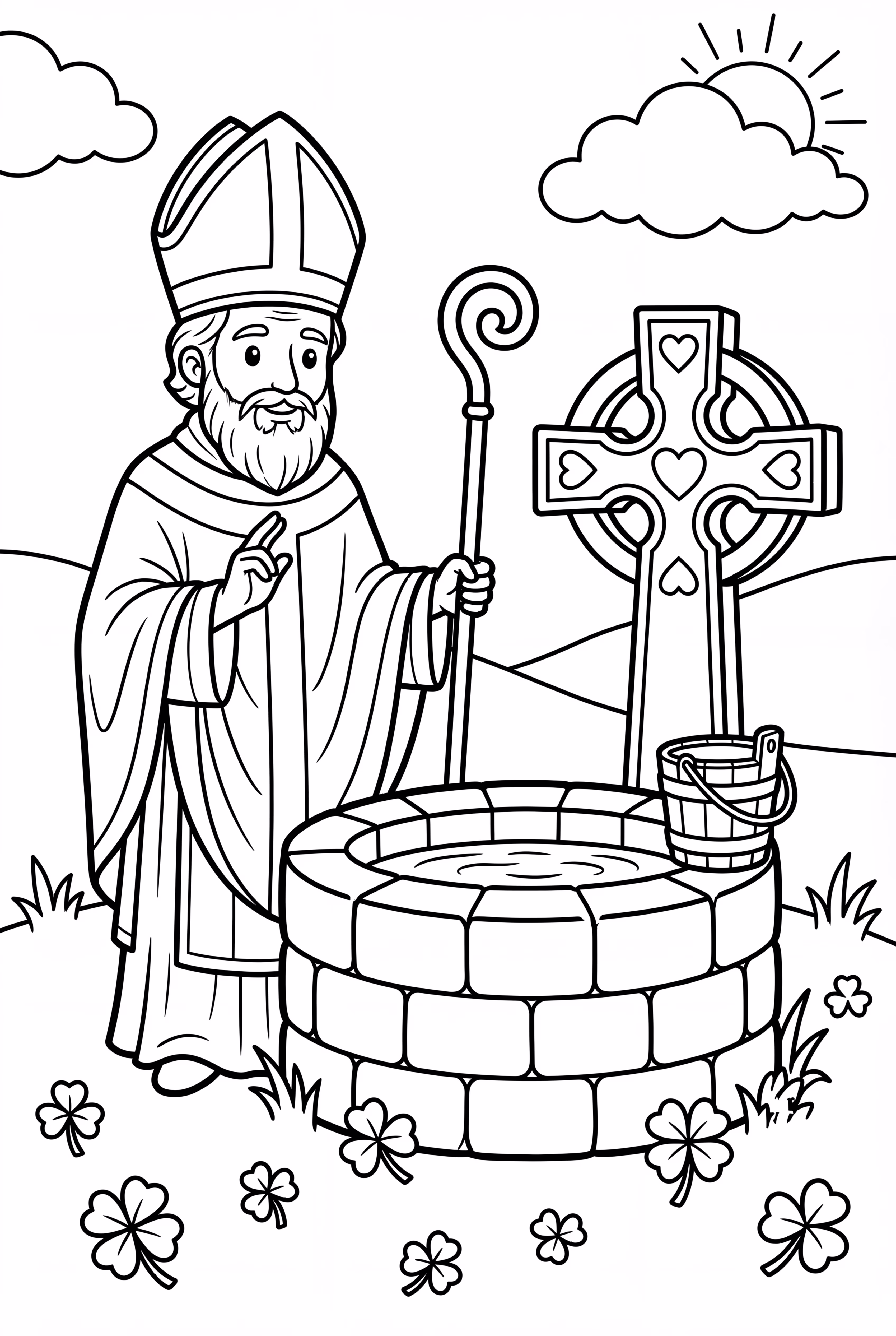 St Patrick Blessing A Well