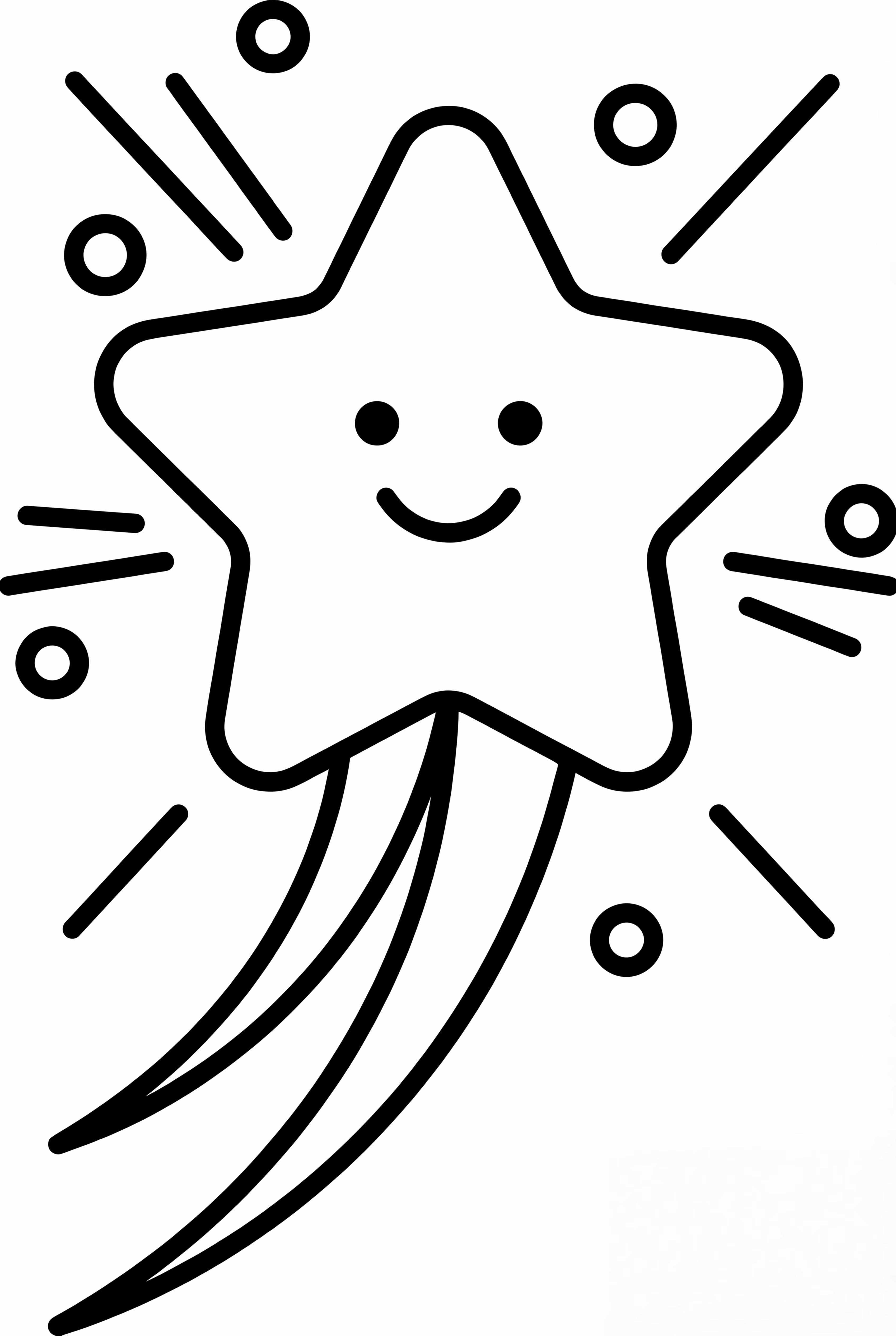 Star Shaped Firework