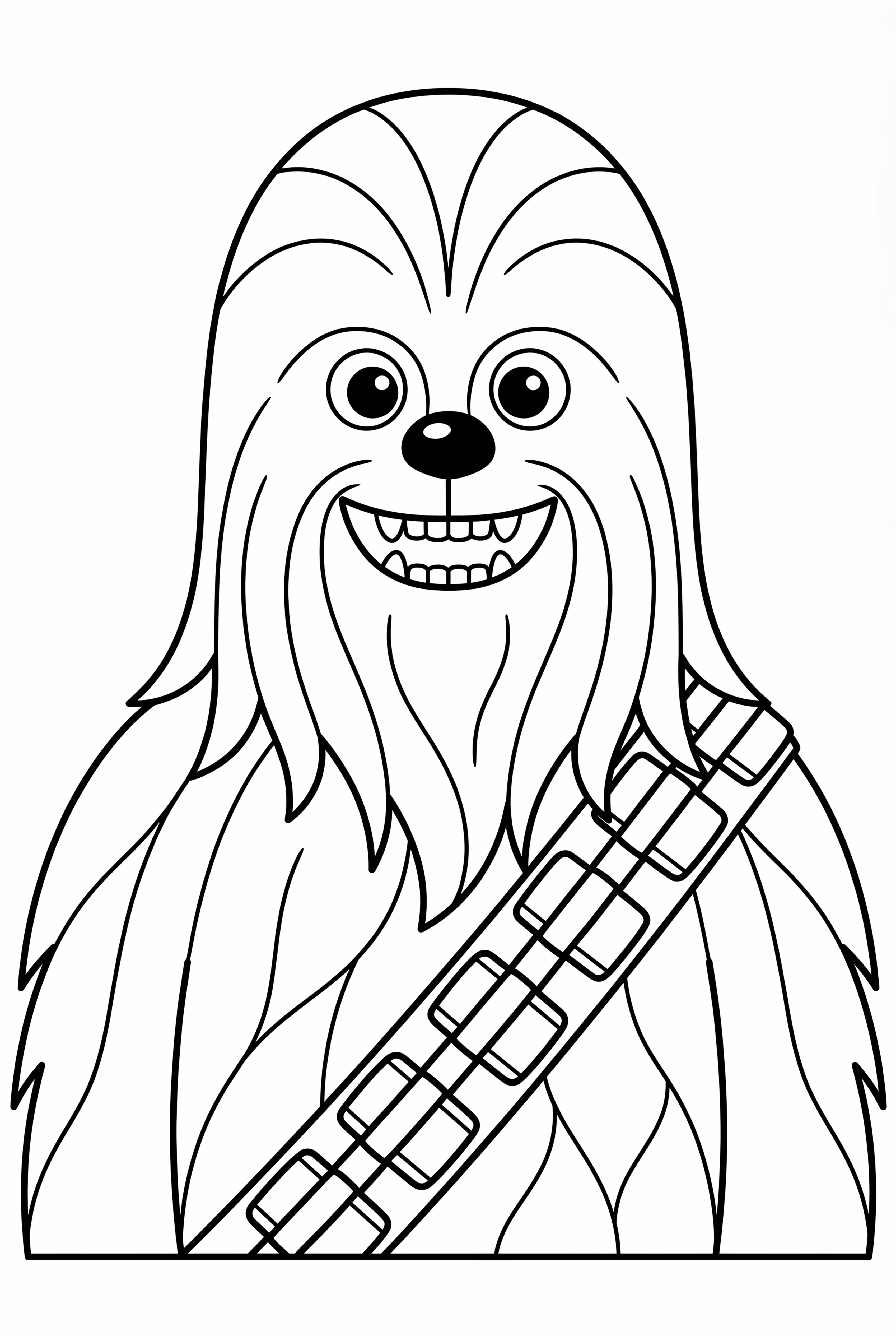 Star Wars Chewbacca Portrait