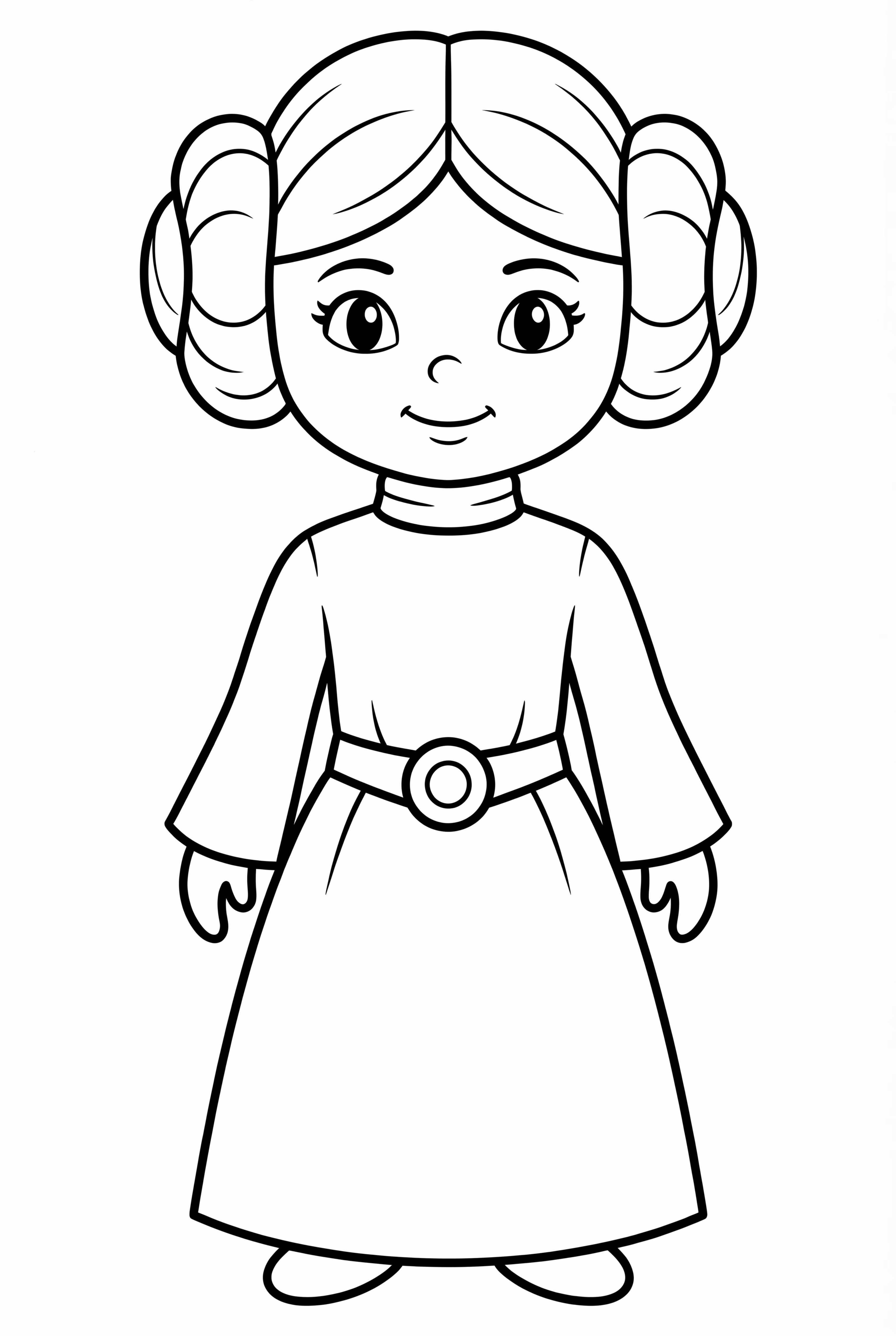 Star Wars Princess Leia Portrait