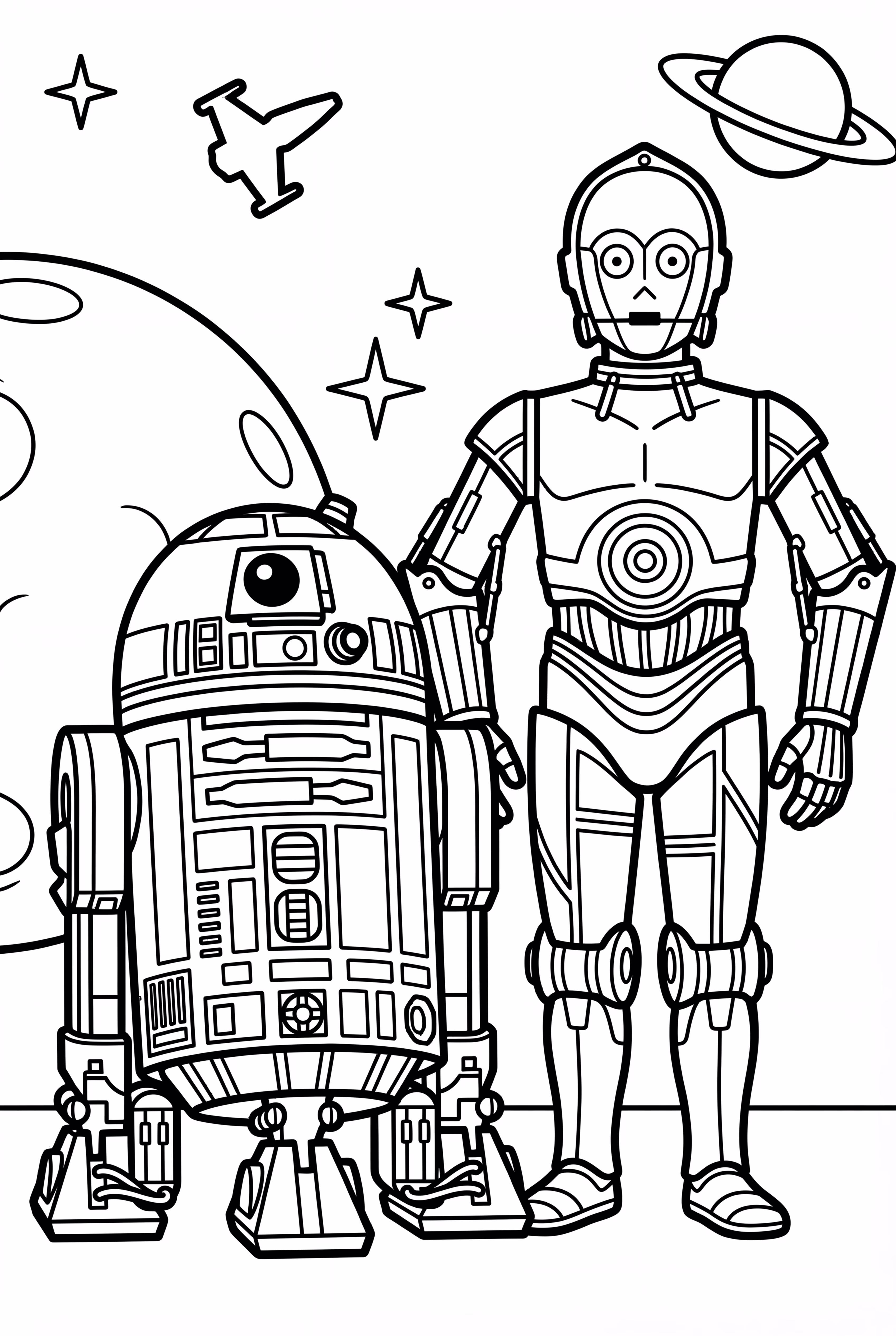 Star Wars The Droids R2-D2 and C-3PO