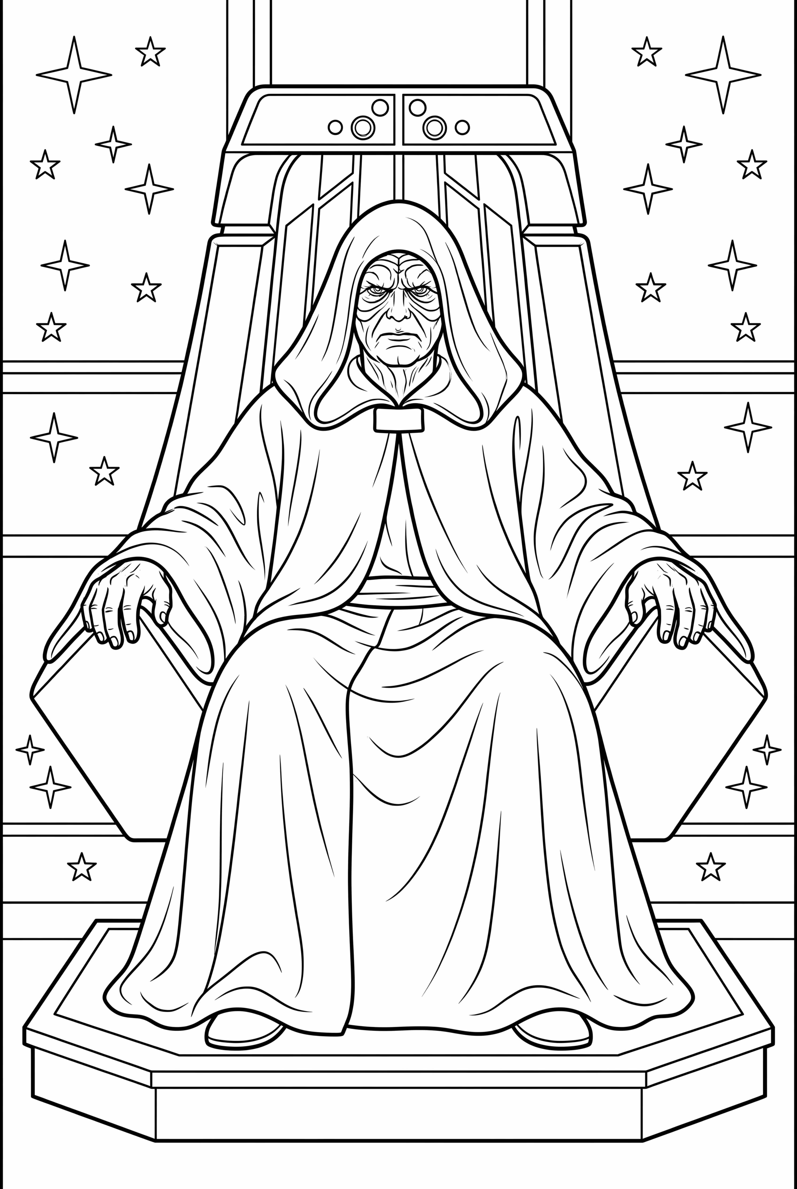 Star Wars The Emperor on his Throne