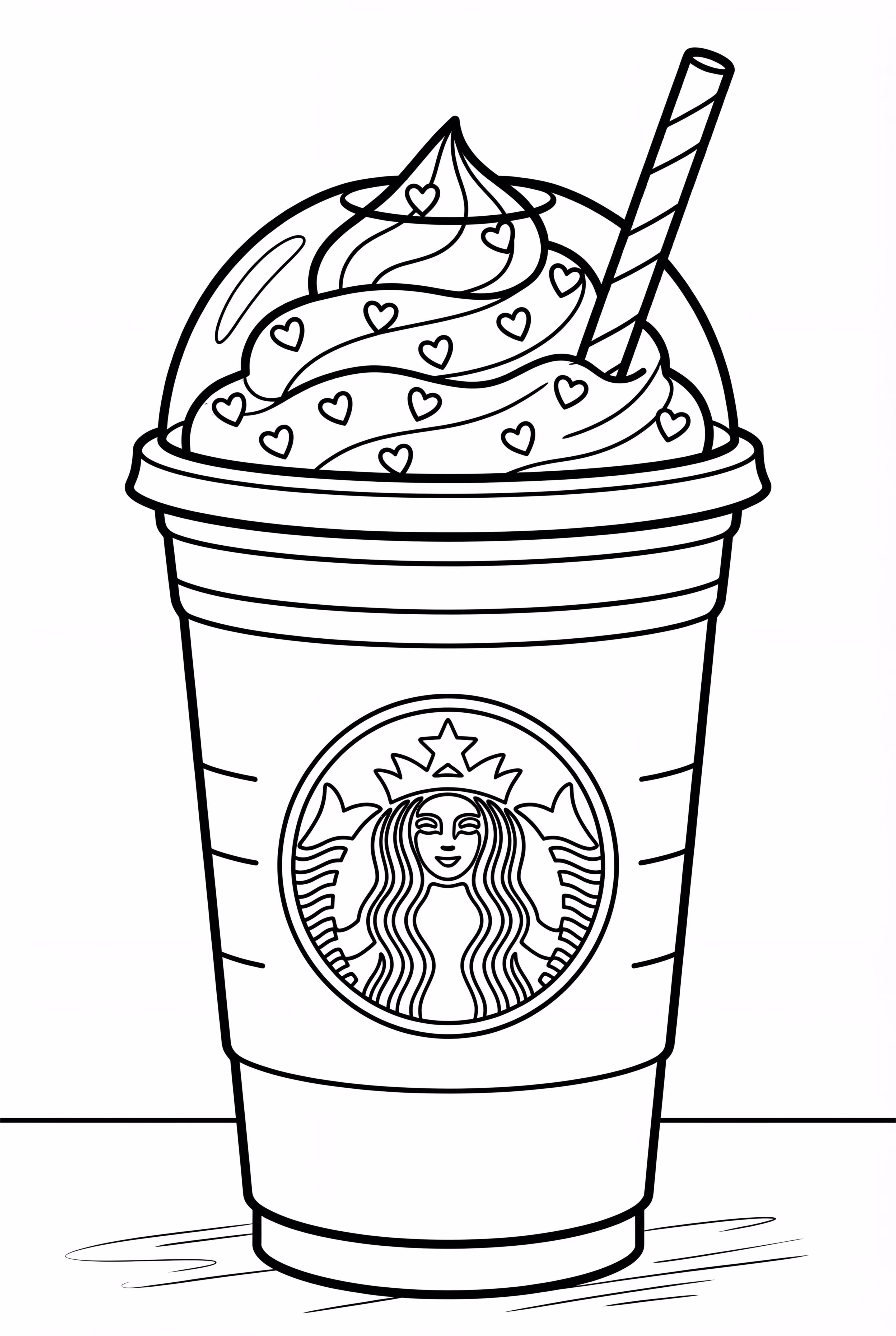 星巴克季节性饮品插画