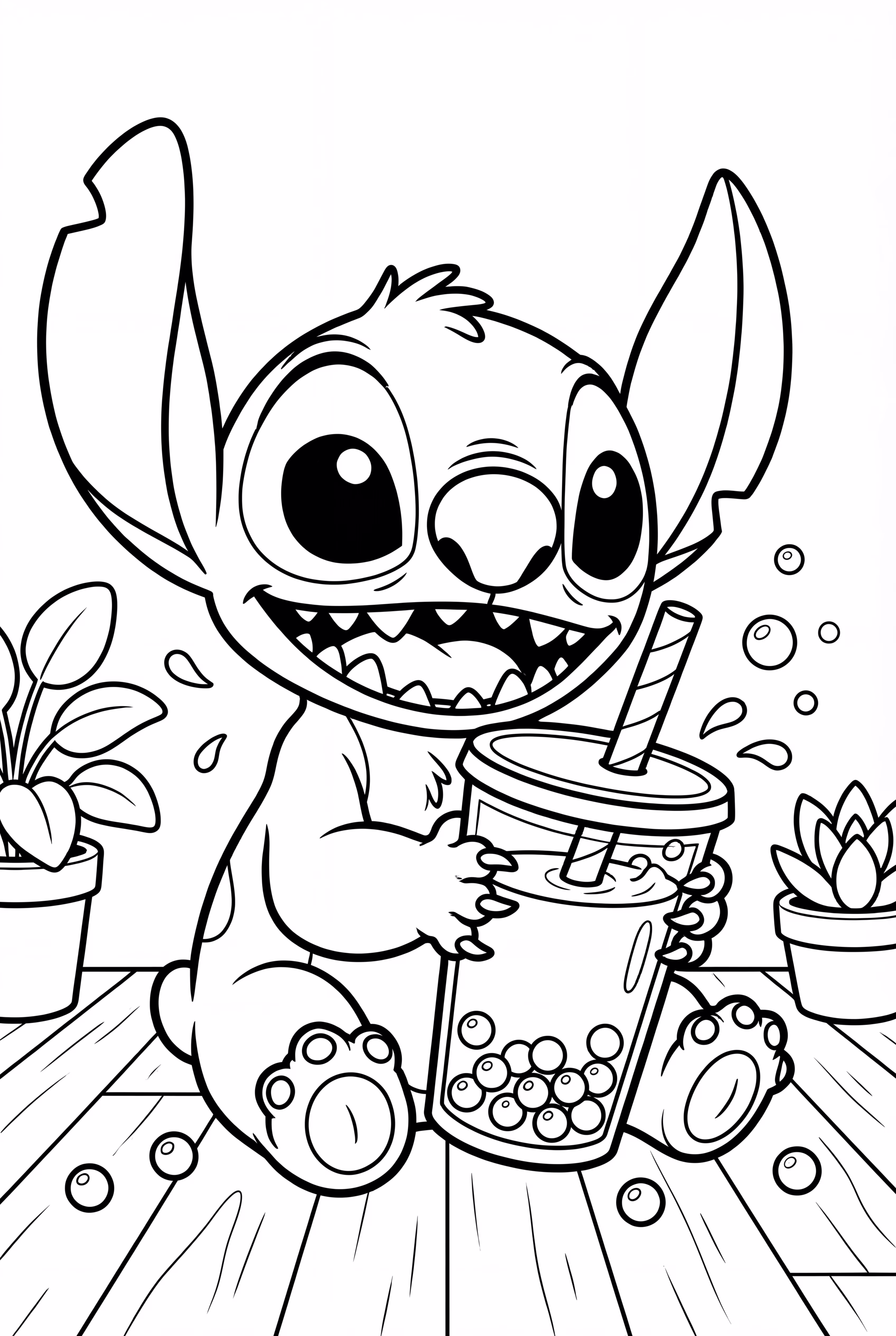 Stitch and Boba Adventure