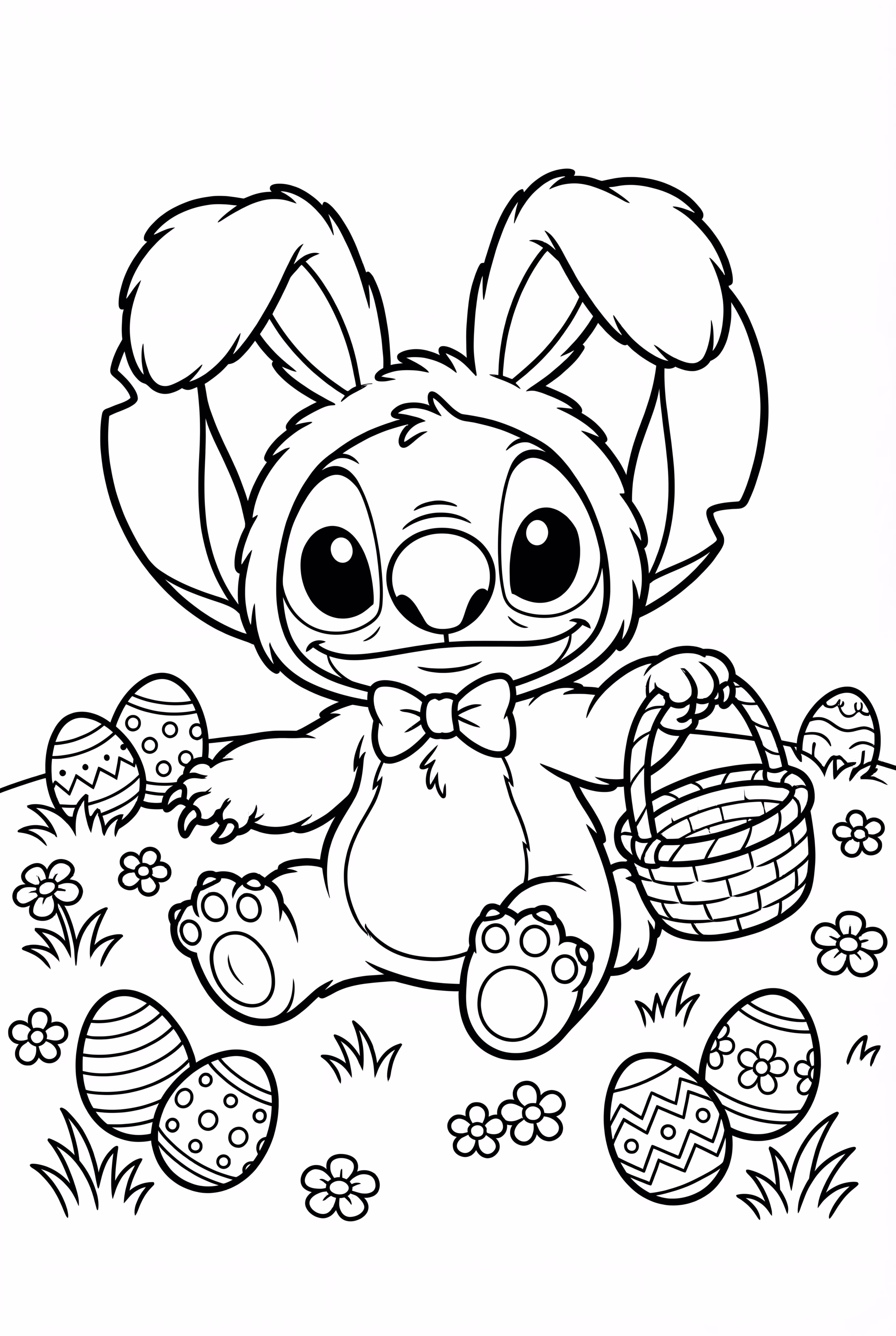 Stitch Easter Bunny Adventure