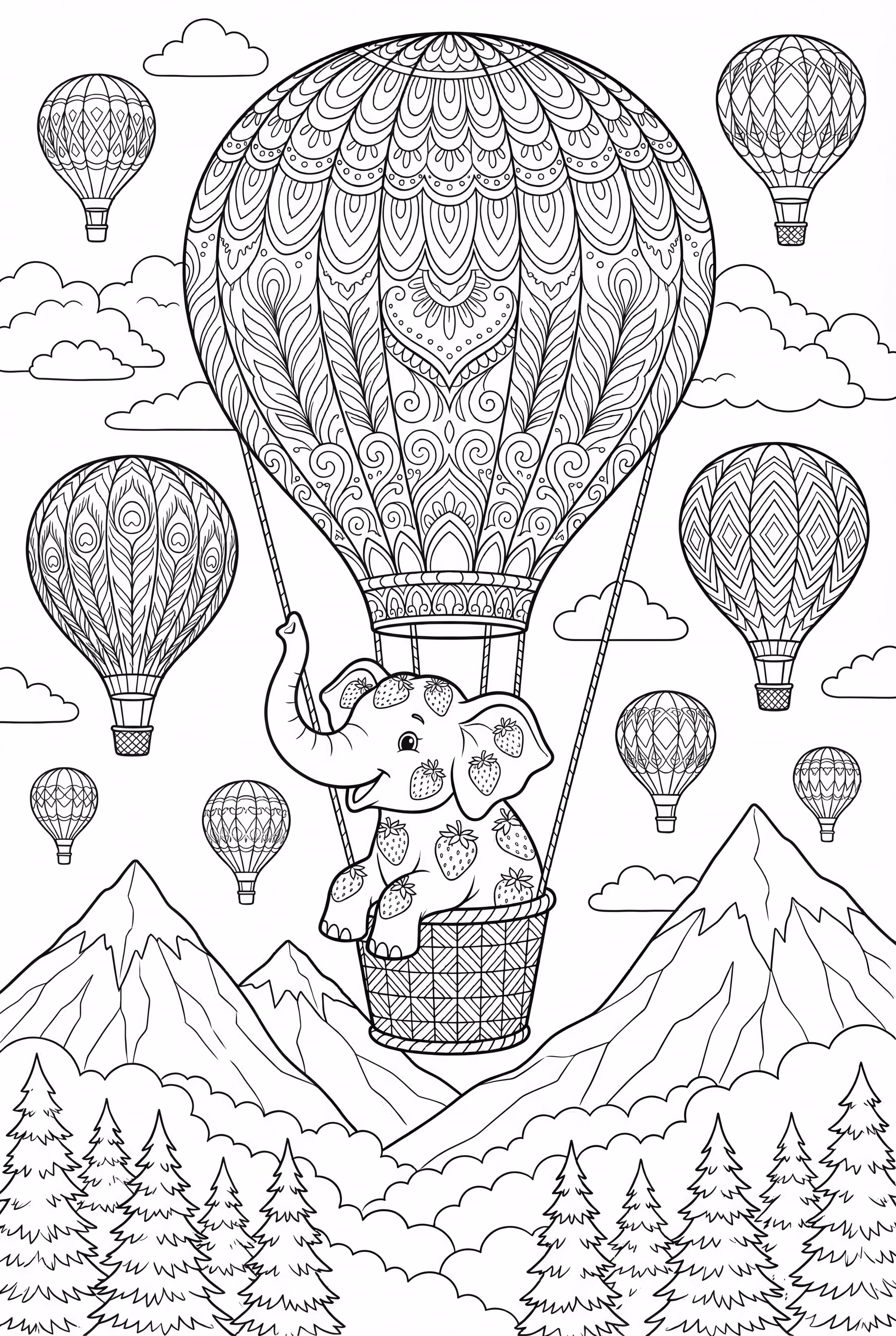 草莓大象热气球节