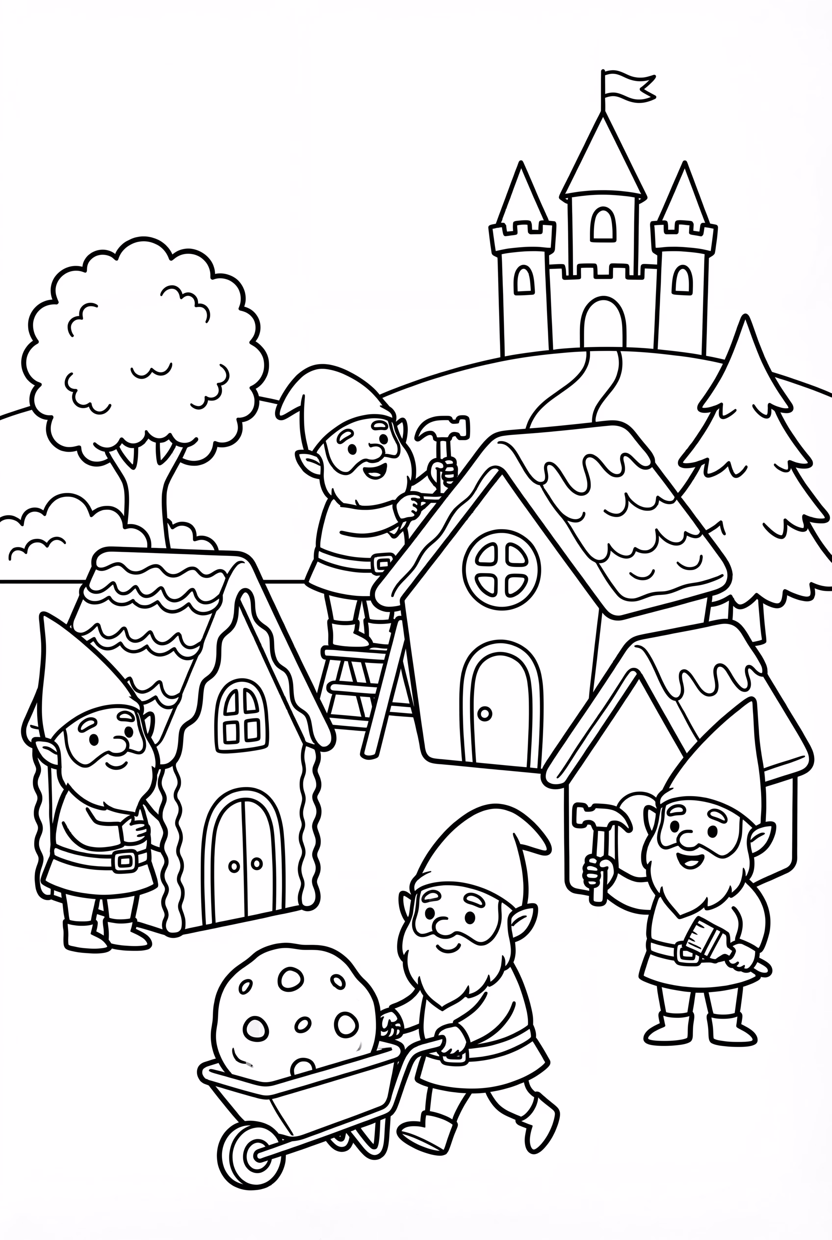 Sugar Gnomes Building The Cookie Run Kingdom