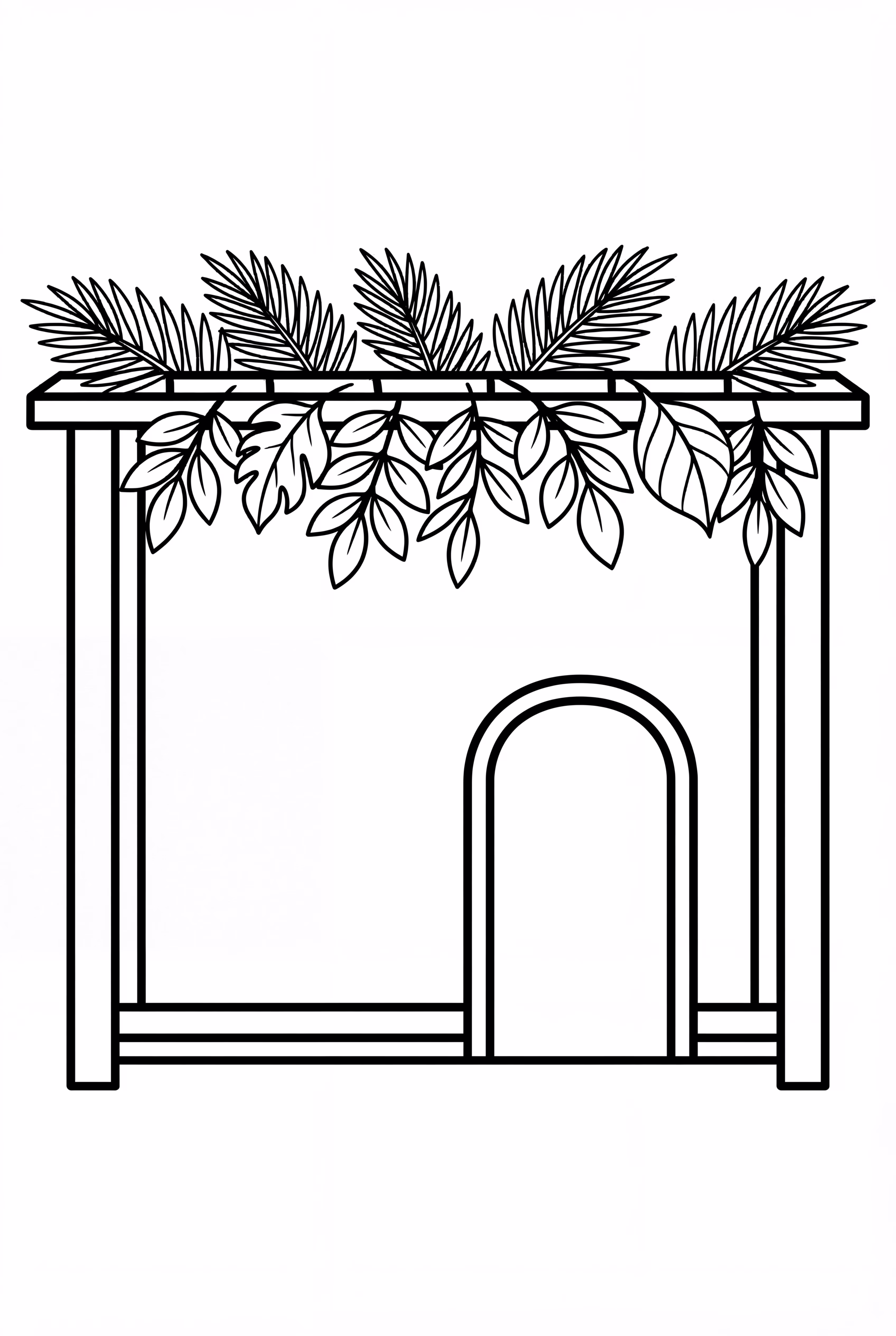 Estructura de la Sucá de Sucot
