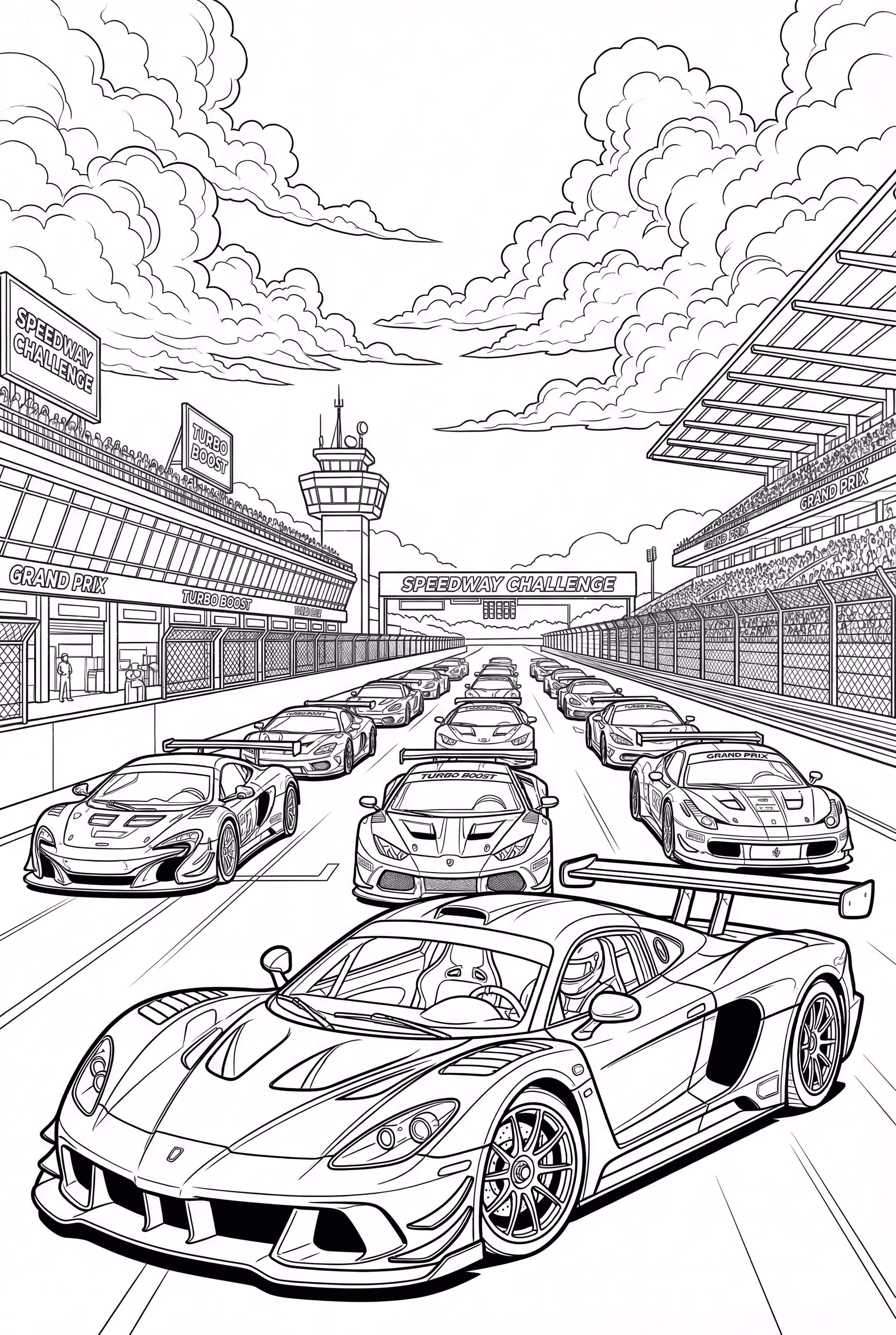 Competencia de Carreras de Supercoches Definitiva