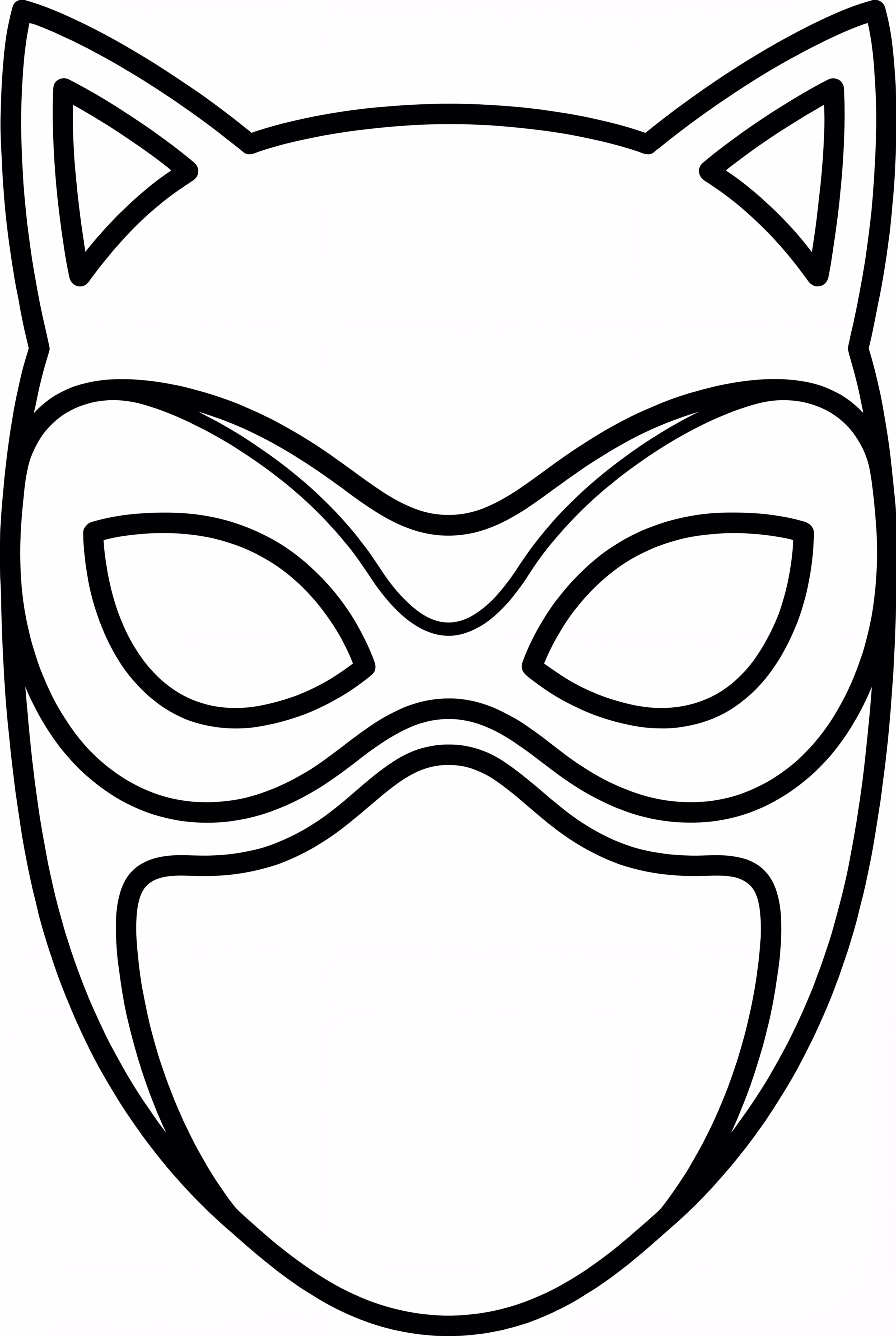 Superhero Mask Close Up