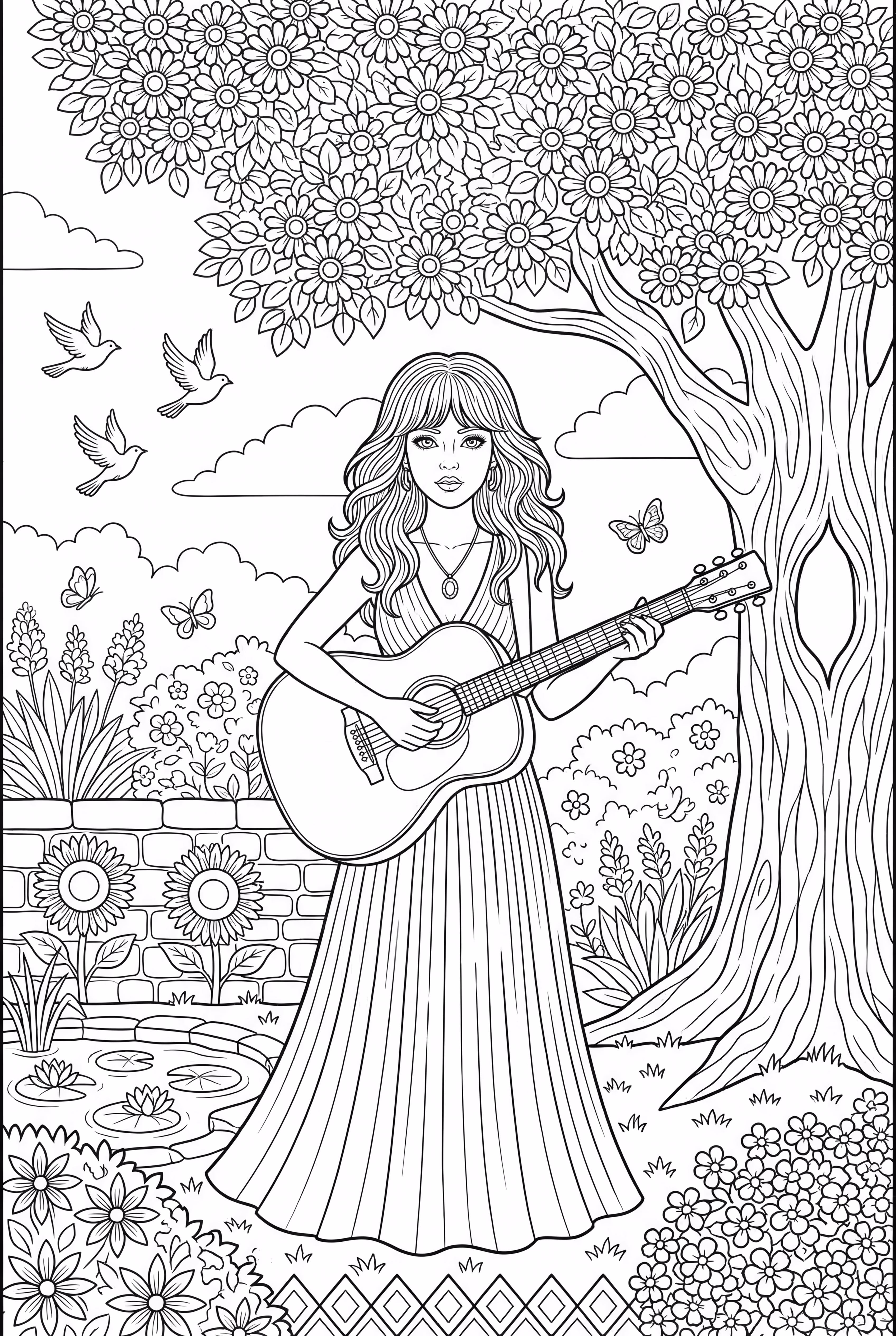 taylor swift creating music in nature