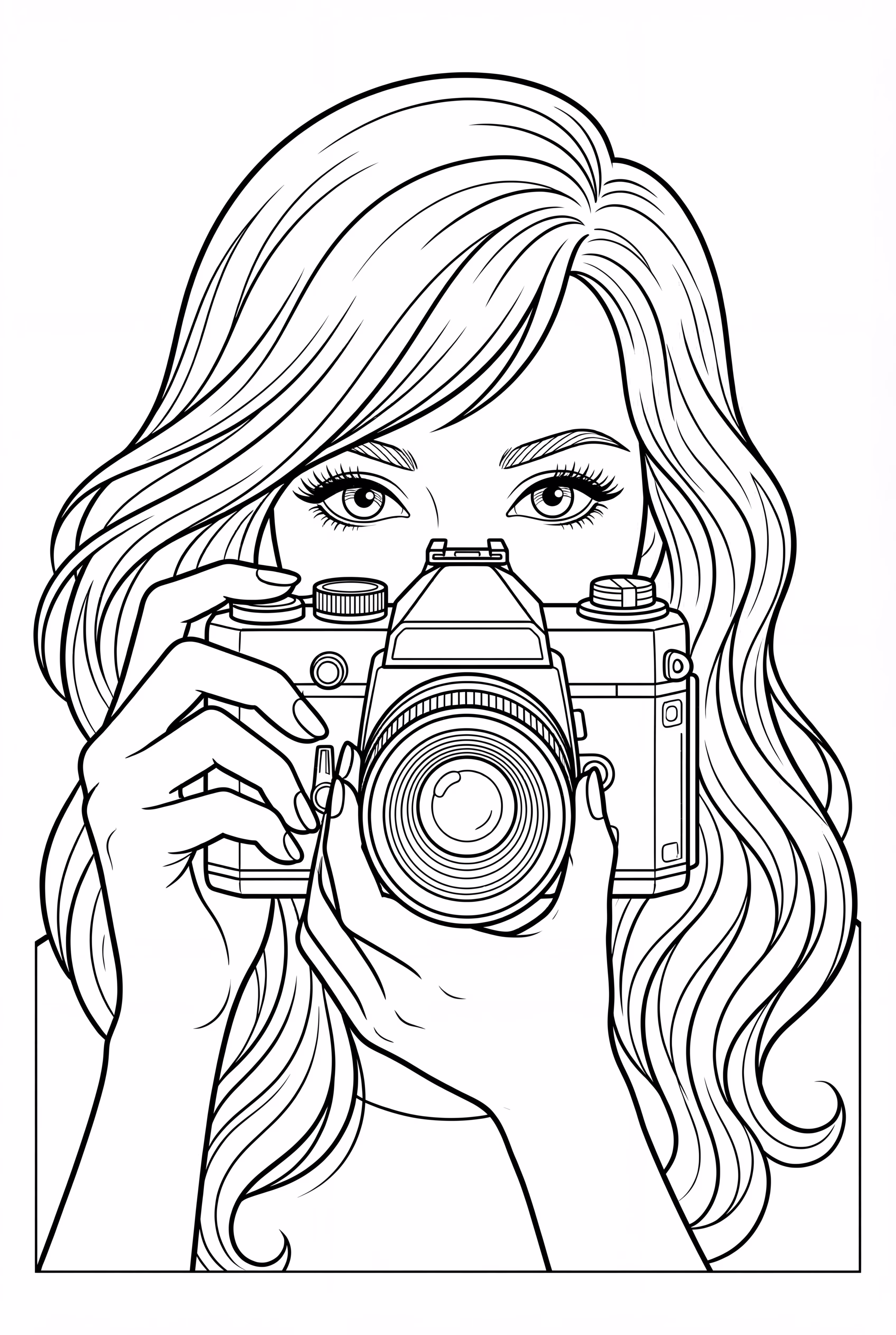 Taylor Swift Holding Vintage Camera