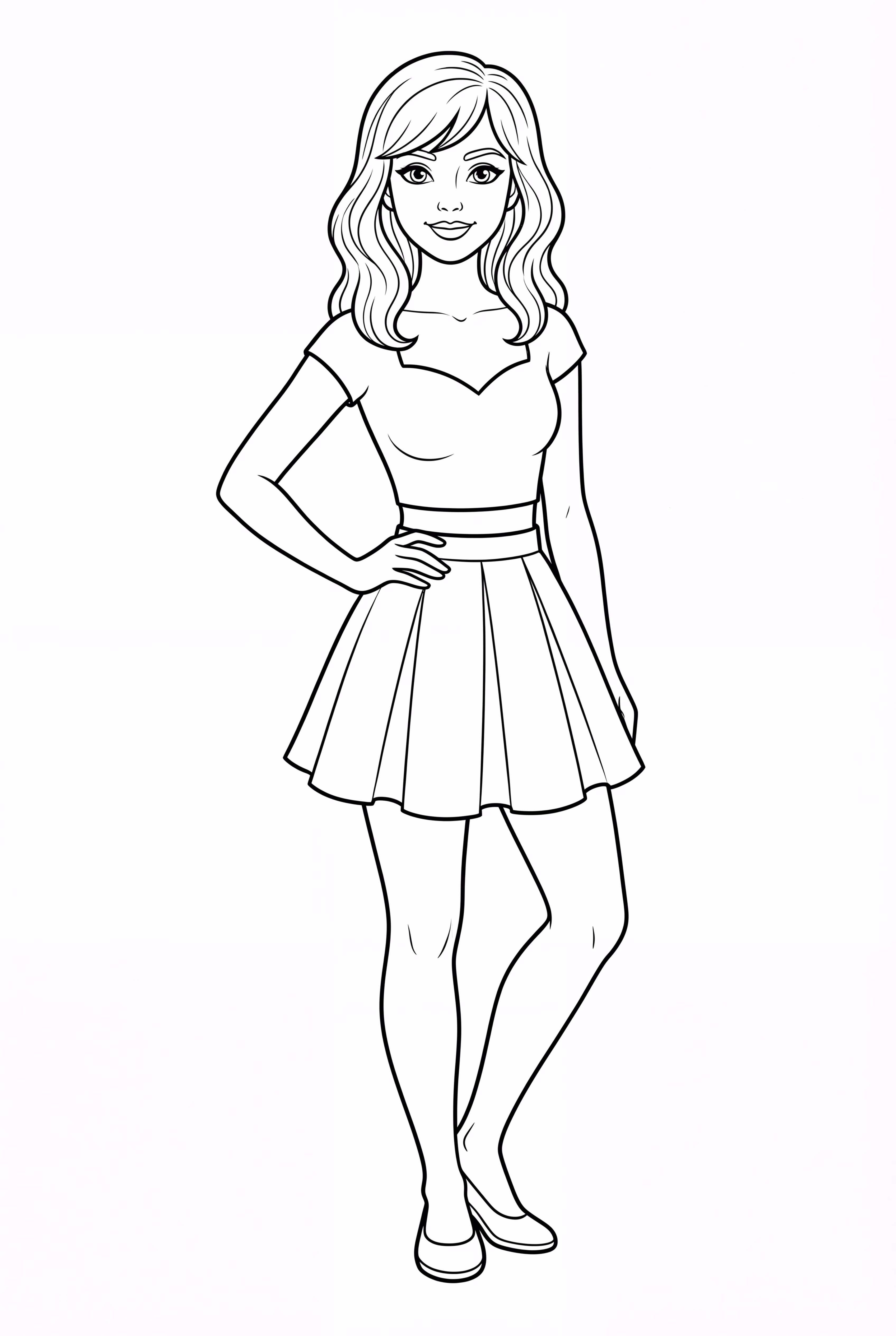 Taylor Swift En 1989 Pose de Couverture d'Album