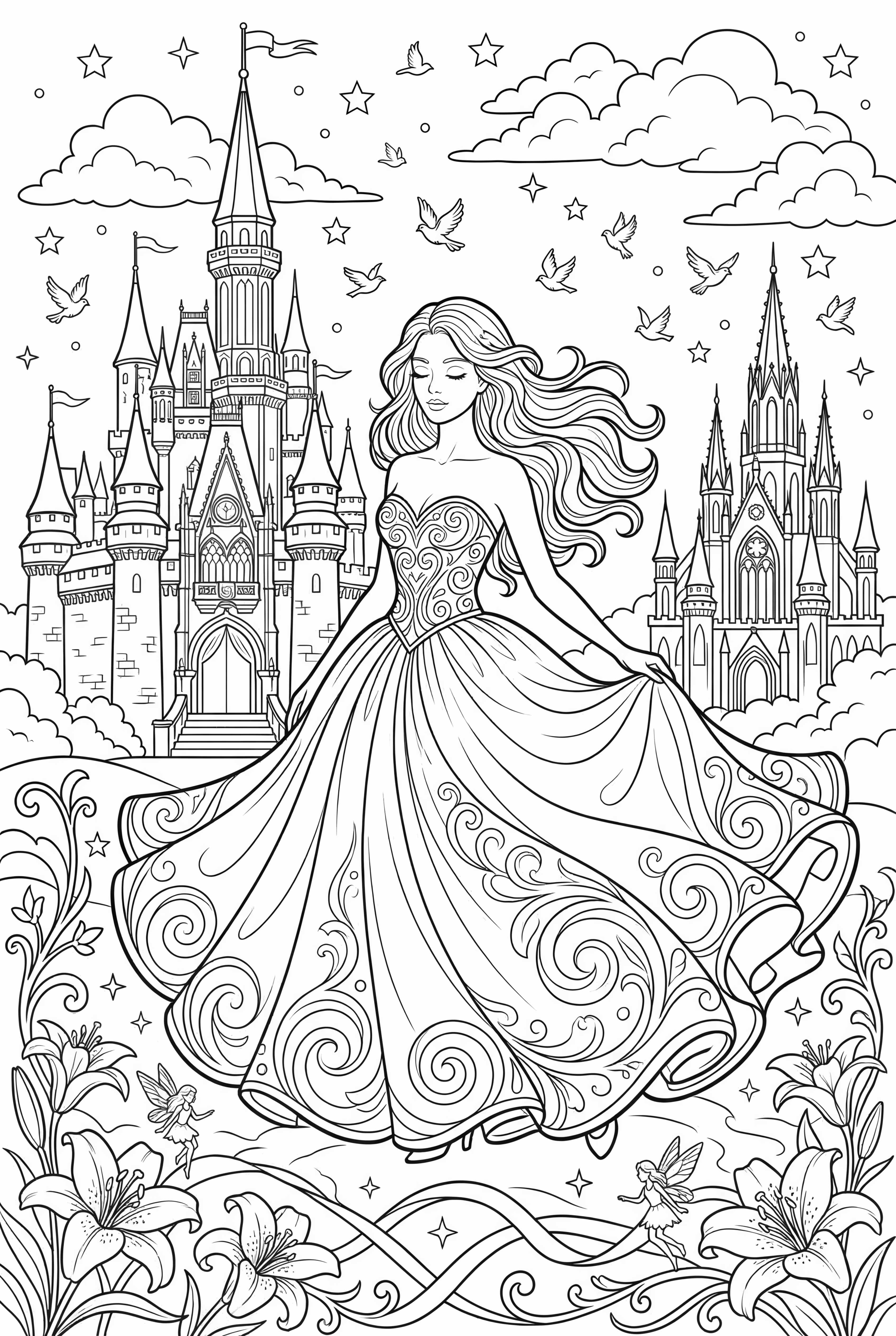 taylor swift dans un conte de fées magique