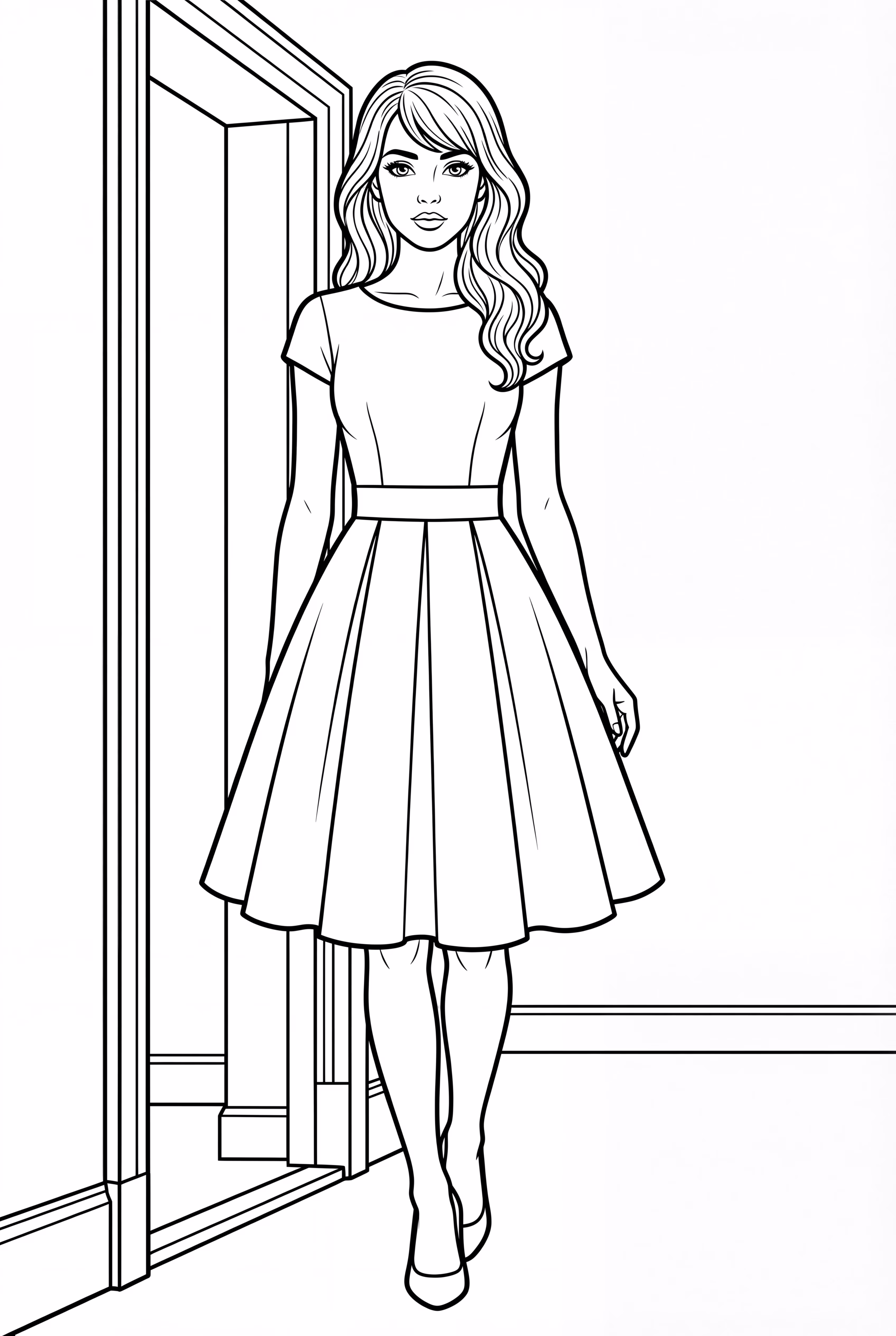 Taylor Swift In Sparkling New Year Dress