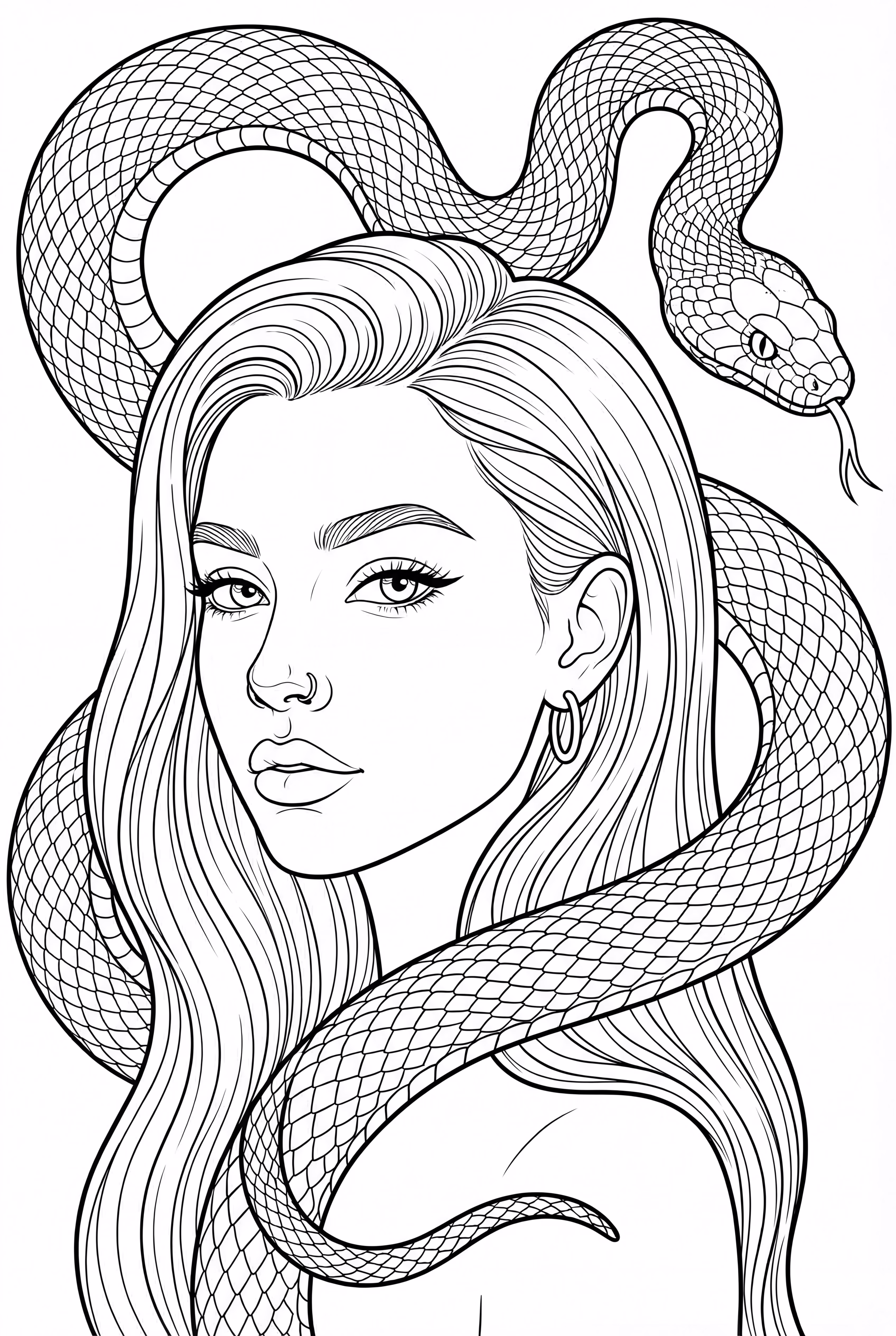 Taylor Swift With Reputation Snake Motif