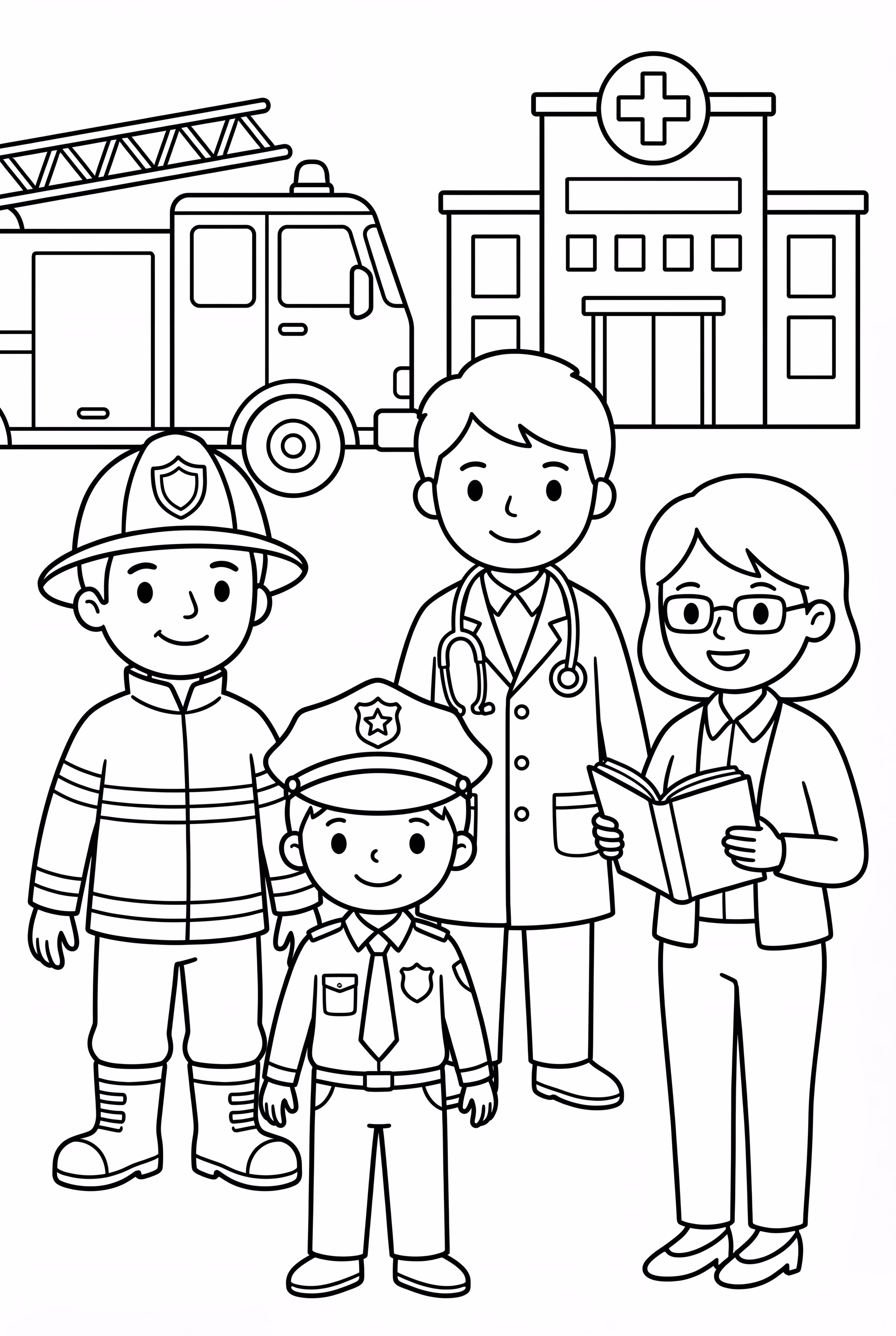 우리 지역사회 도우미들에게 감사드립니다