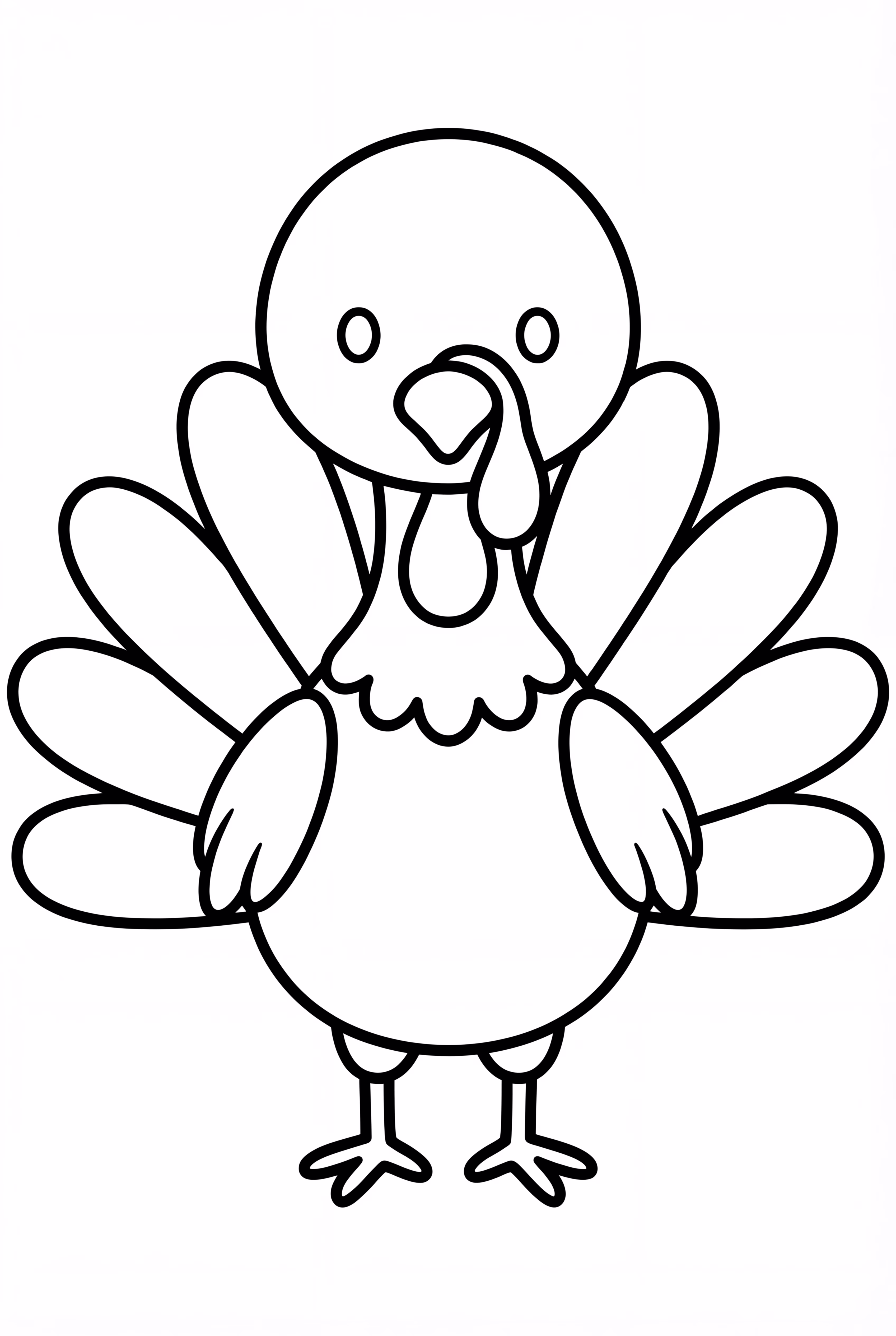 Thankful Autumn Fall Turkey