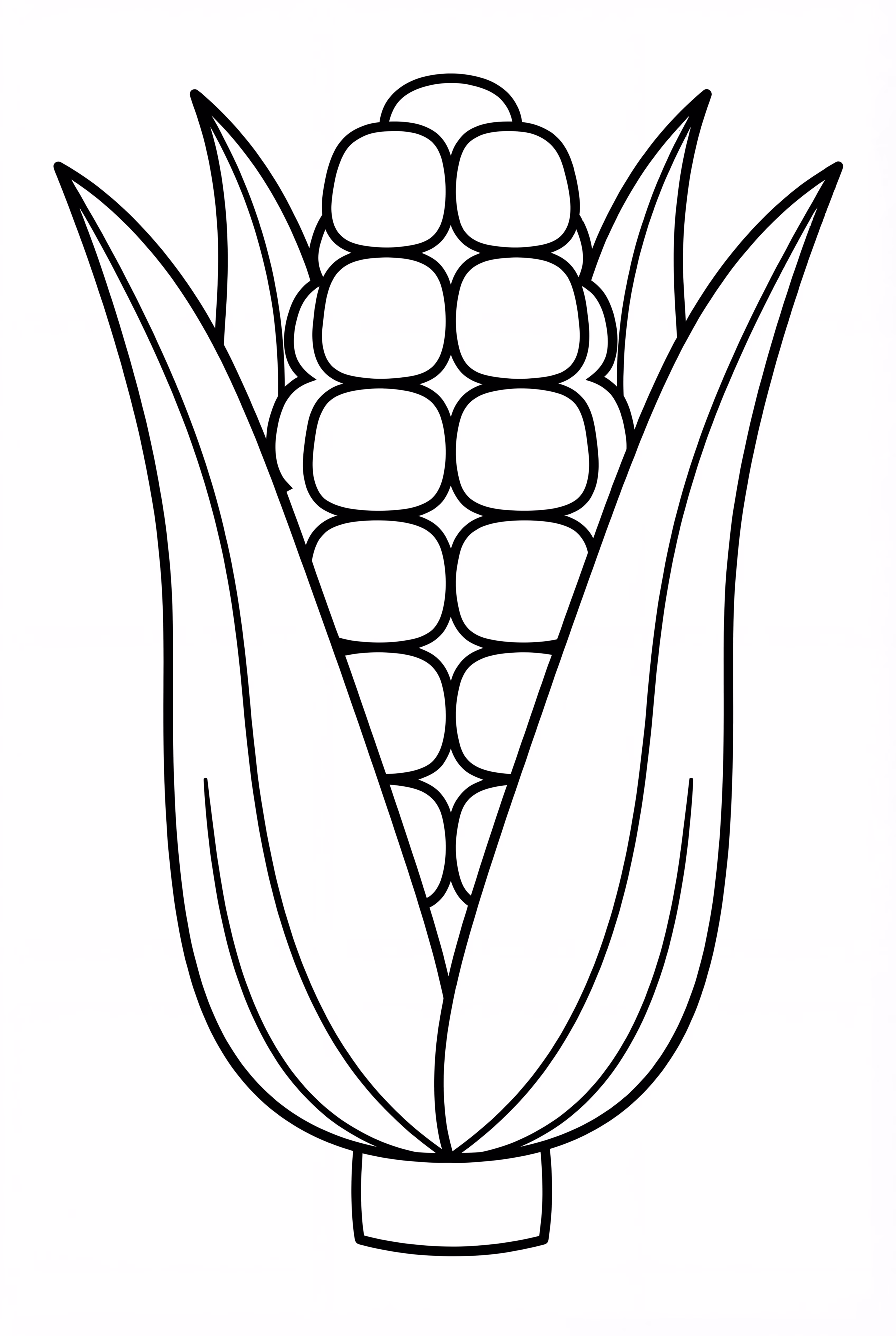 感恩节印第安玉米